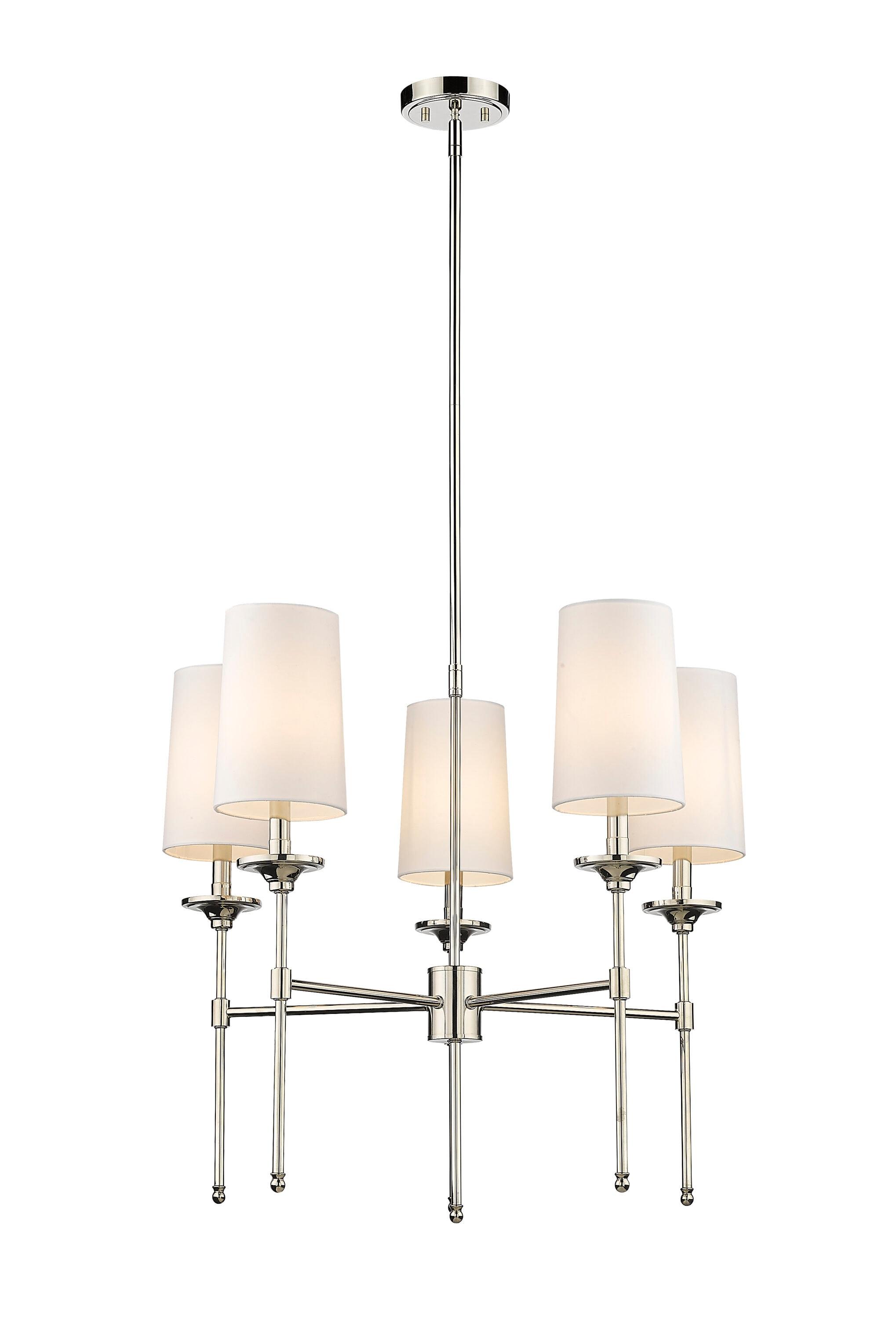 Hayse 5 - Light Dimmable Classic / Traditional Chandelier
