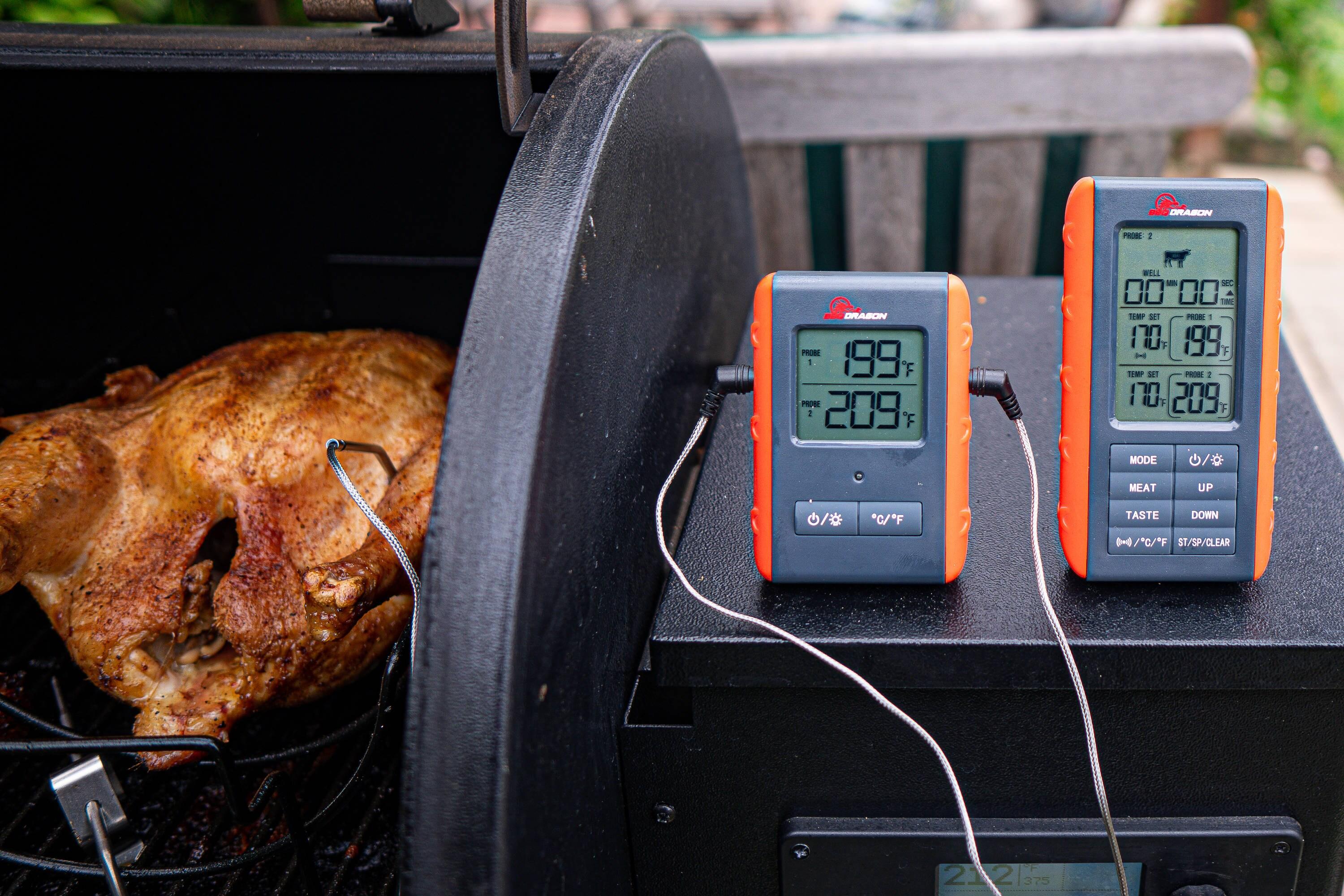 BBQ Dragon Grill Thermometer