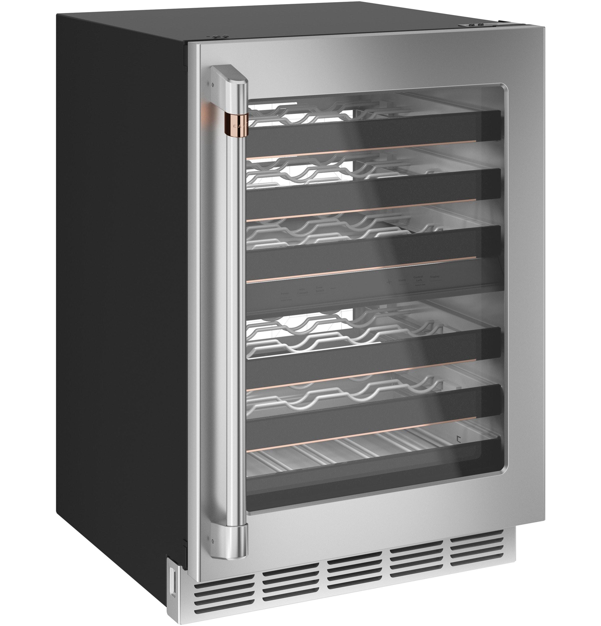 Smart Appliances 46 Bottle Dual Zone Convertible Wine and Beverage Refrigerator with WiFi