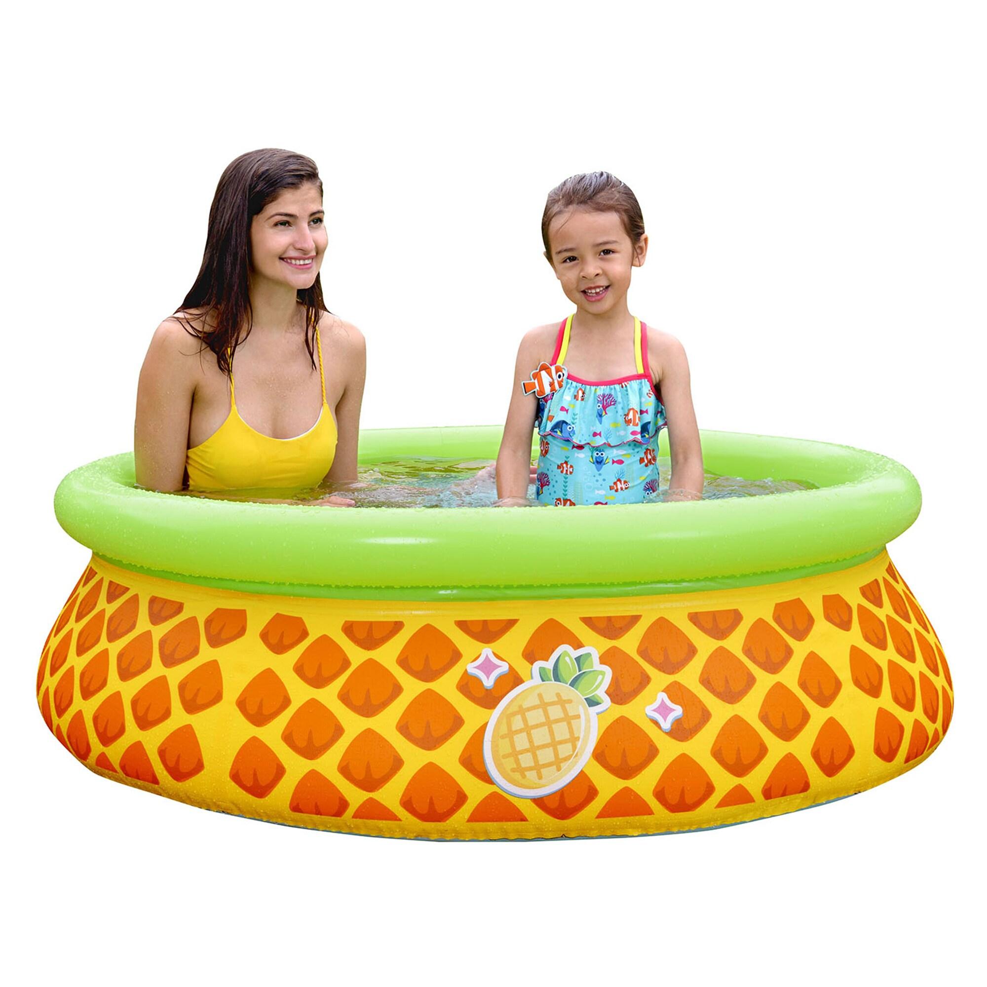 JLeisure JLeisure Prompt Set Inflatable Outdoor Backyard Swimming Pool (Set of 2)
