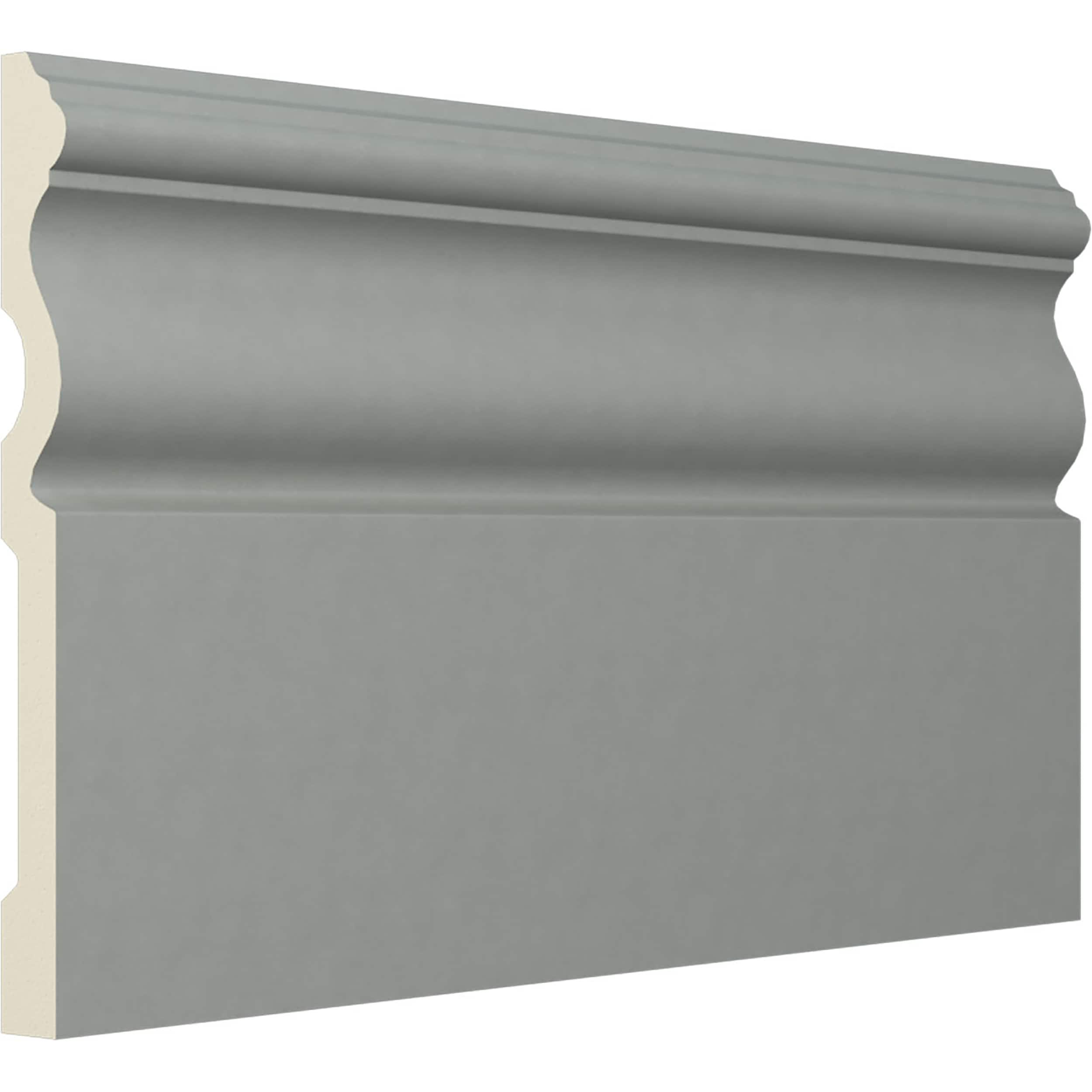 Ekena Millwork 5 7/8"H x 5/8"P x 94 1/2"L Bradford Baseboard Moulding