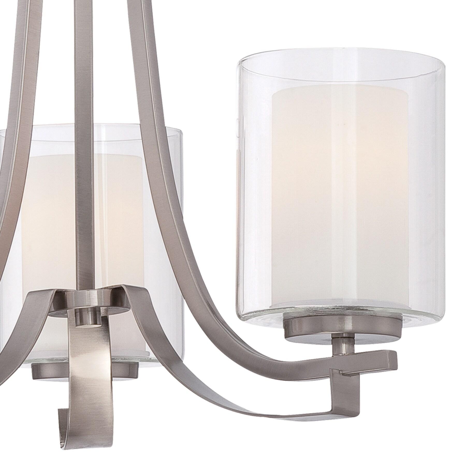 Minka Lavery 4103-84 Parsons Studio 3 Light Chandelier in Brushed Nickel