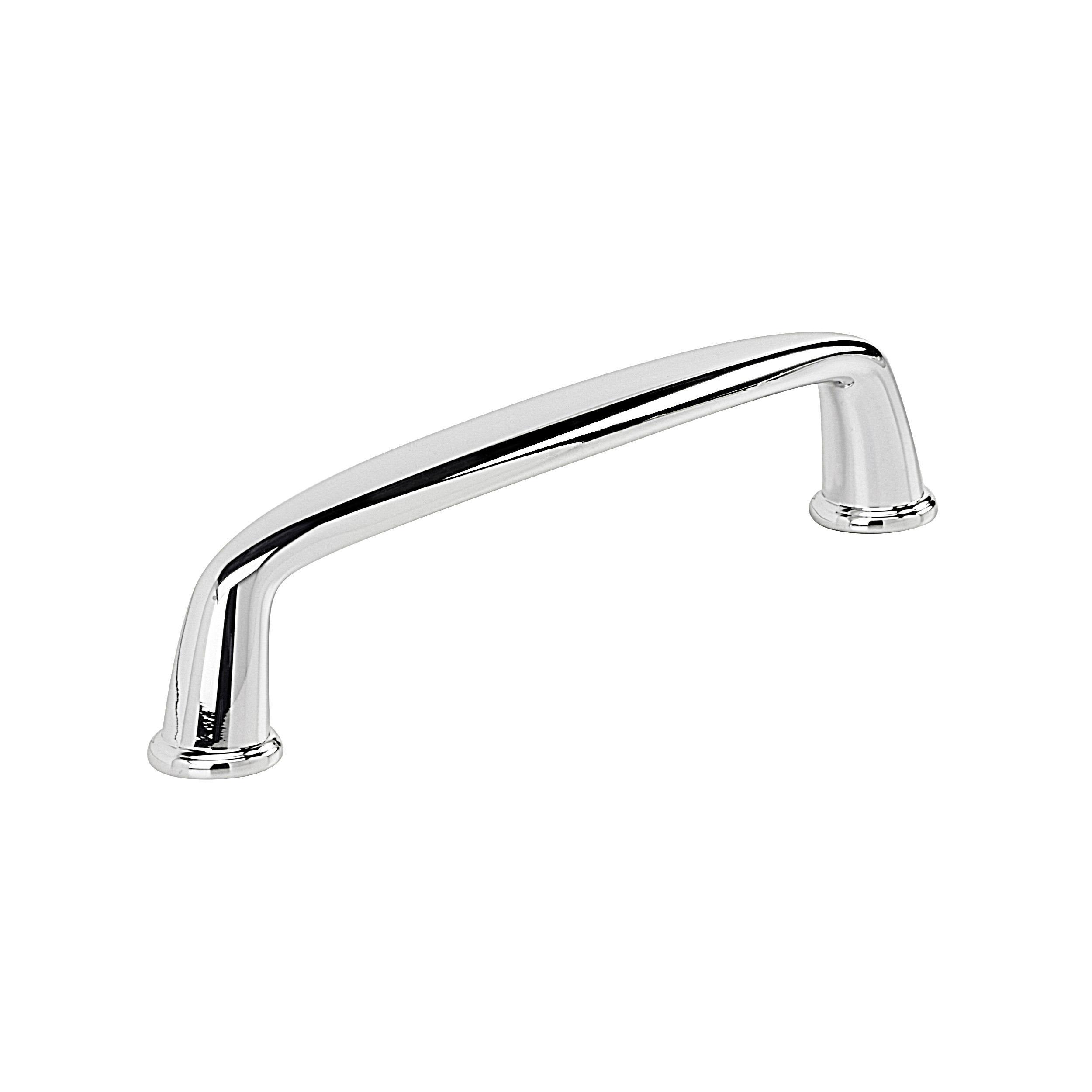 Amerock Kane 5-1/16 inch (128mm) Center-to-Center Polished Chrome Cabinet Pull