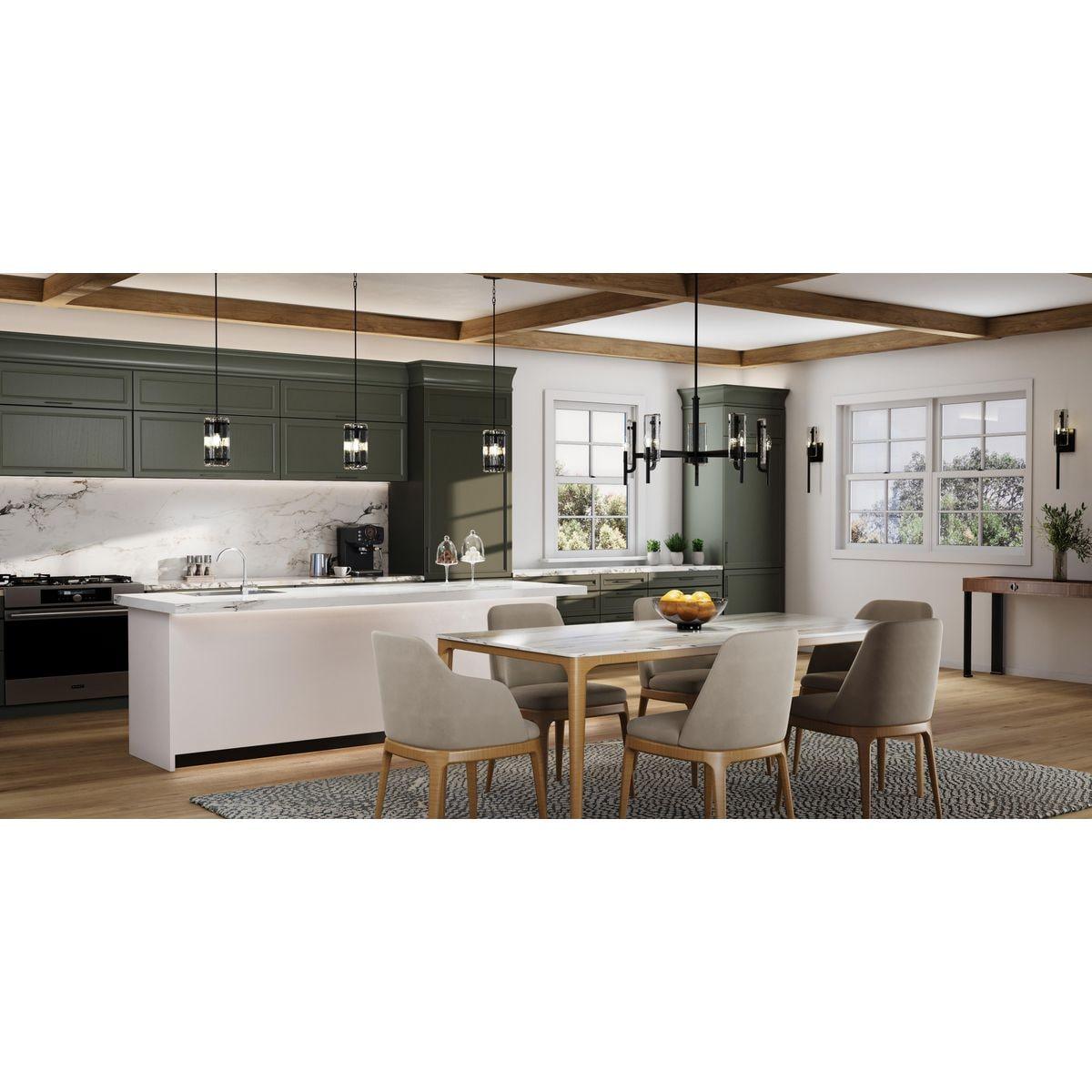 Rivera 5 - Light Dimmable Round / Oval Chandelier