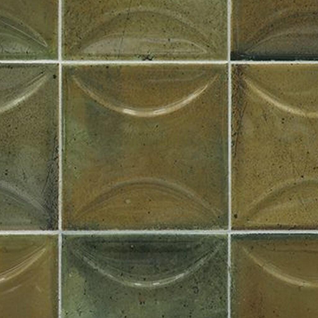 Antiek 3.94 in. x 3.94 in. Glossy Ceramic Square Deco Wall Tile (6.68 sq. ft./case) (60-pack)