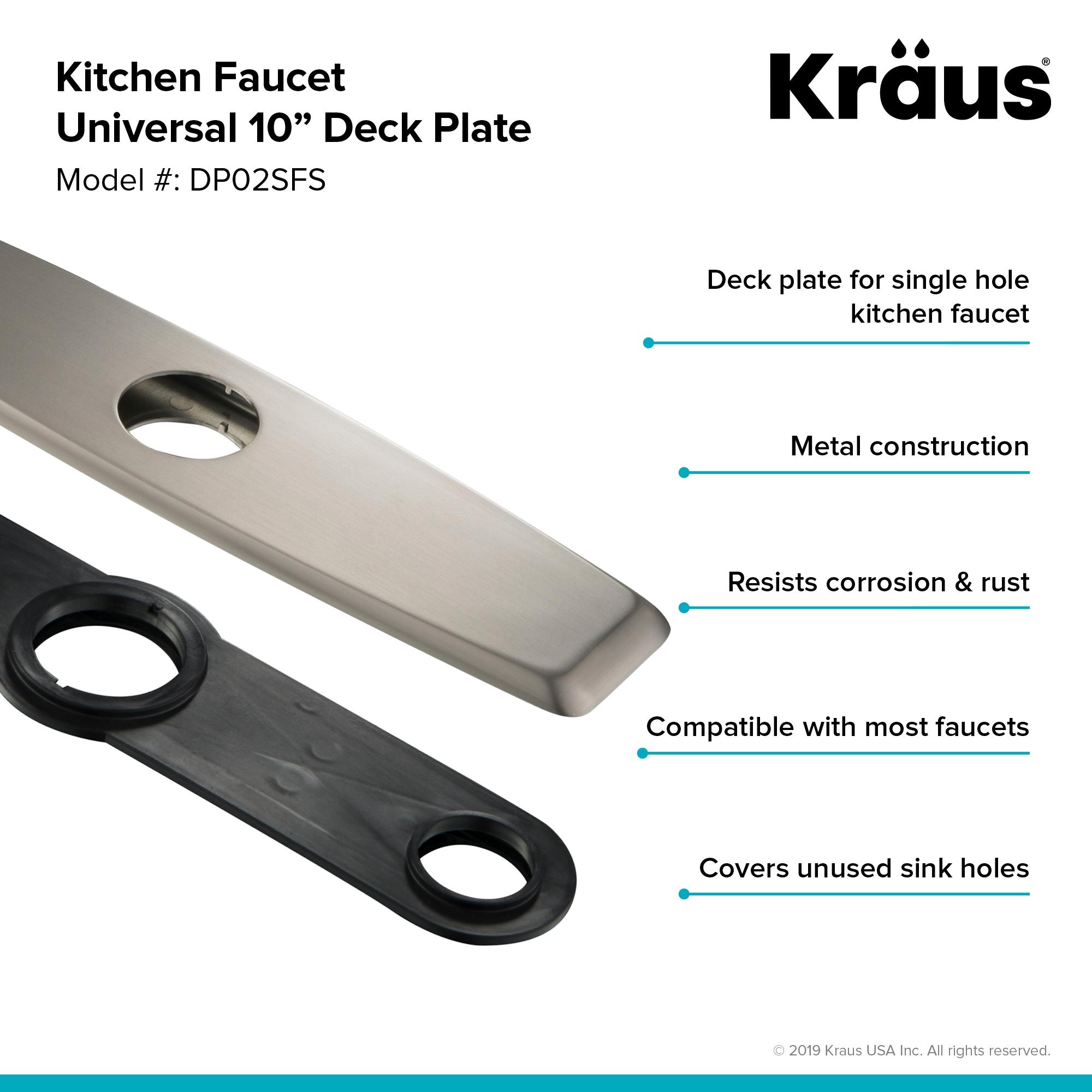 KRAUS Oletto Single Handle Pull Down Kitchen Faucet