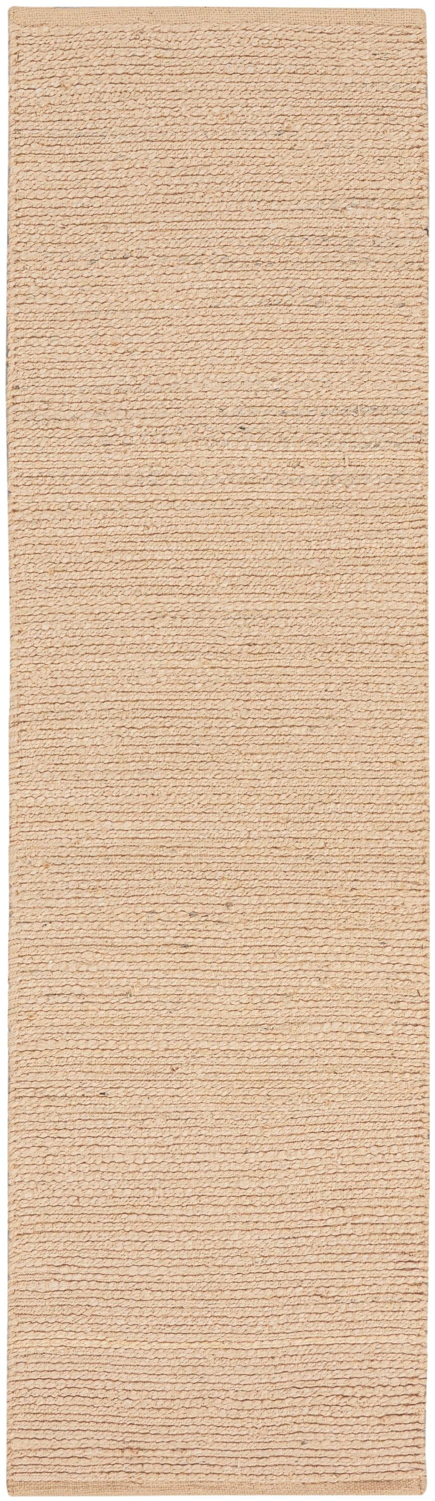 Nourison Hand Woven Natural Jute Rug Bleached 2'3" x 8'