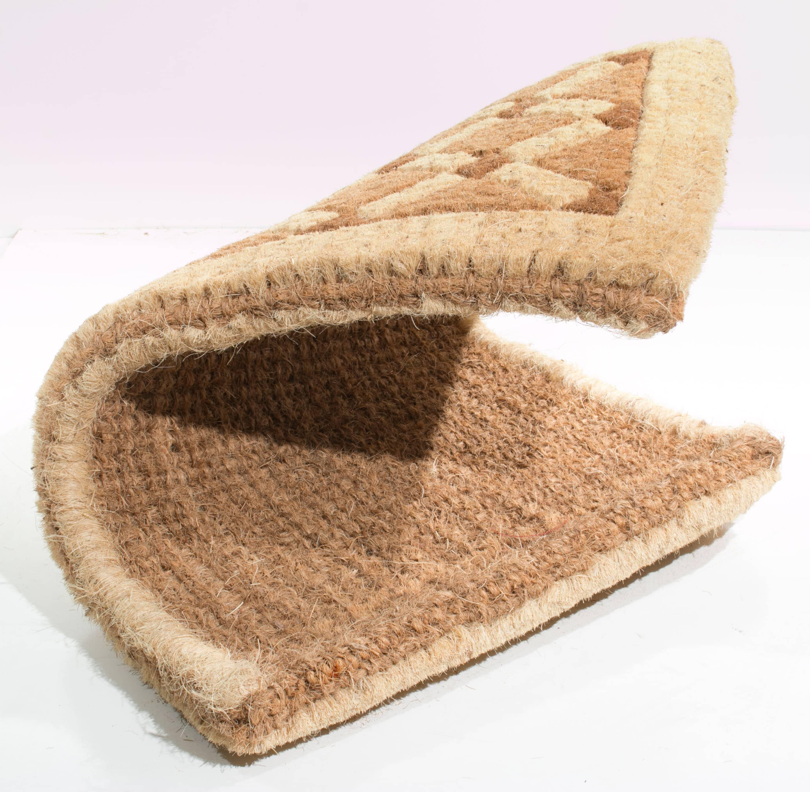 Imports Decor Coir Doormat, Cross Board, 18-Inch by 47-Inch