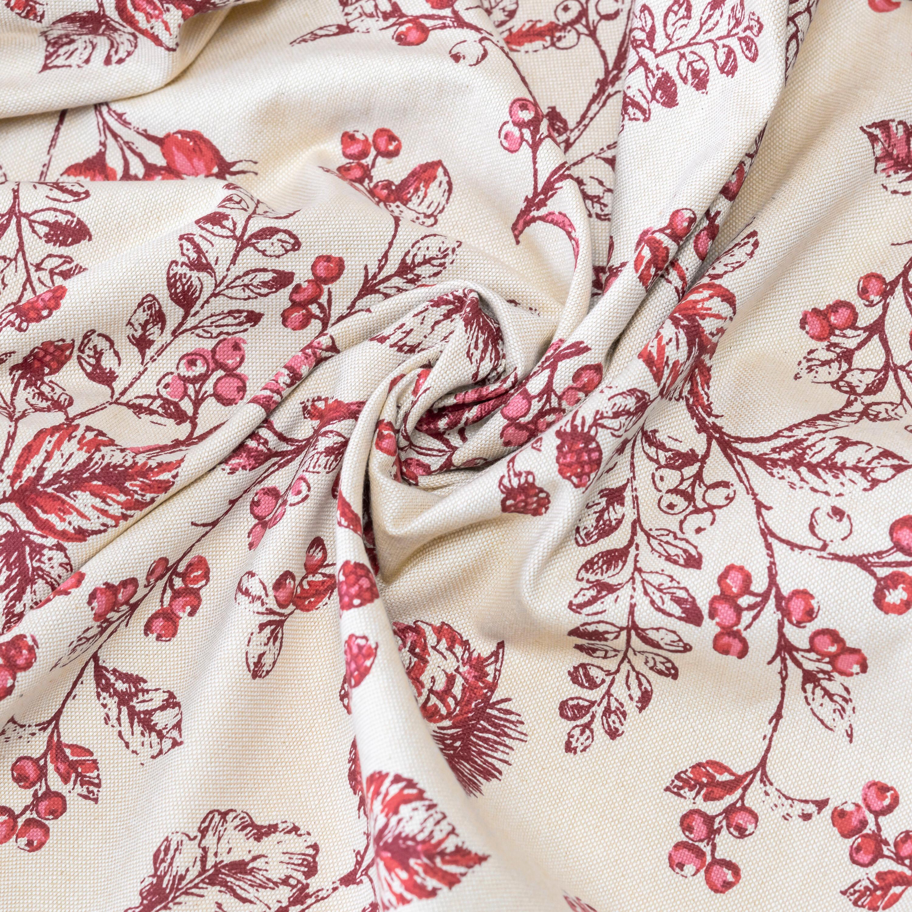 Ricardo  Tailored Panel Pair with tiebacks or Tailored Valance Garnet 84"W x 13"L Valance 13 Inches