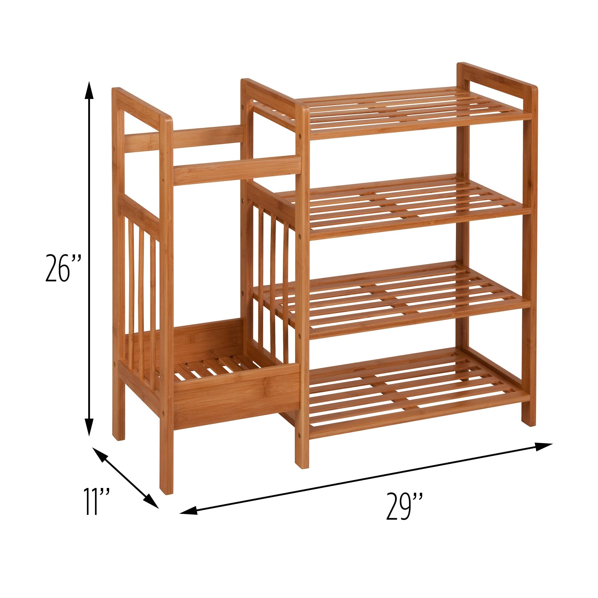 Bamboo Entry Way Organizer