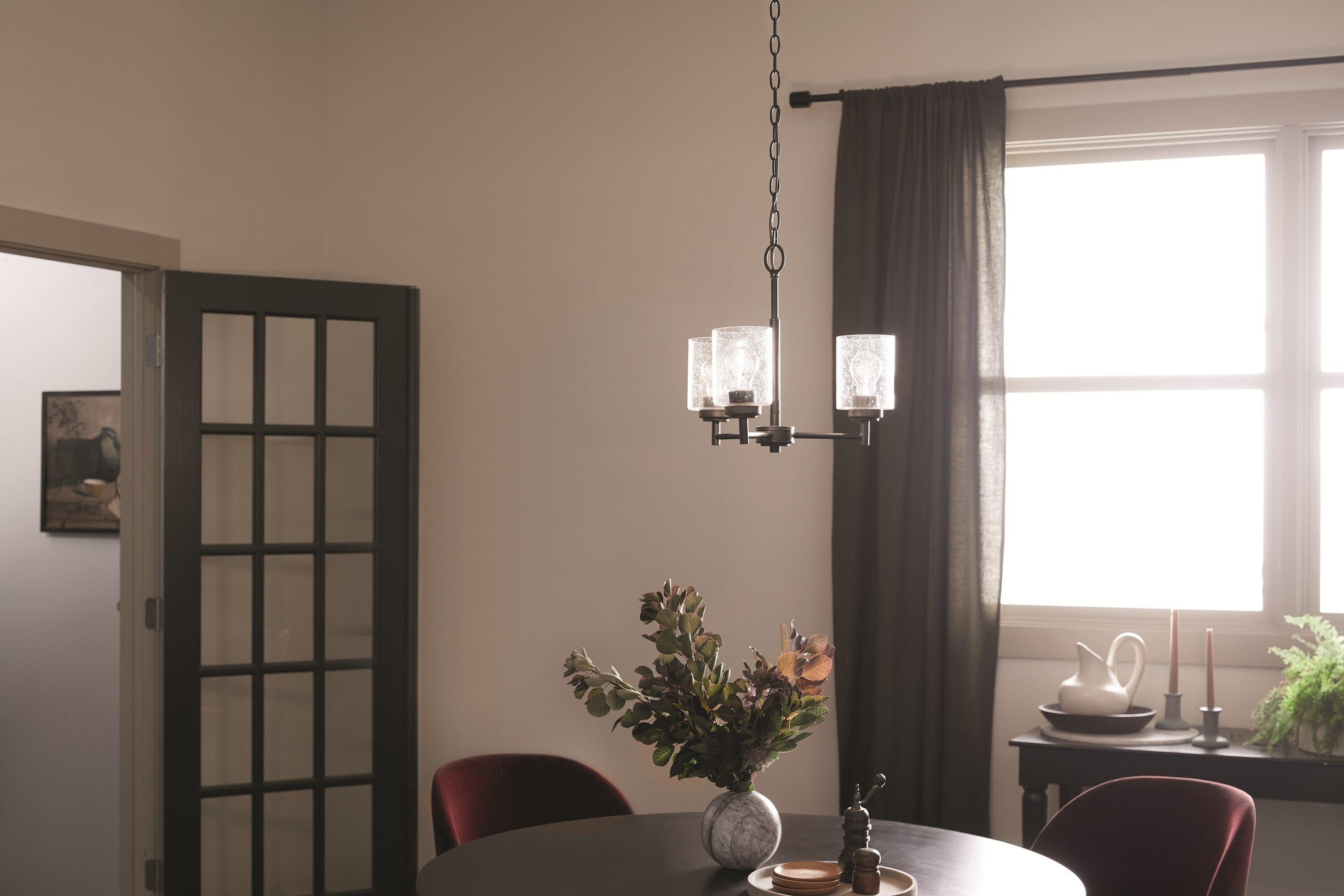Kichler Lighting Winslow 3 - Light Dimmable Classic / Traditional Chandelier
