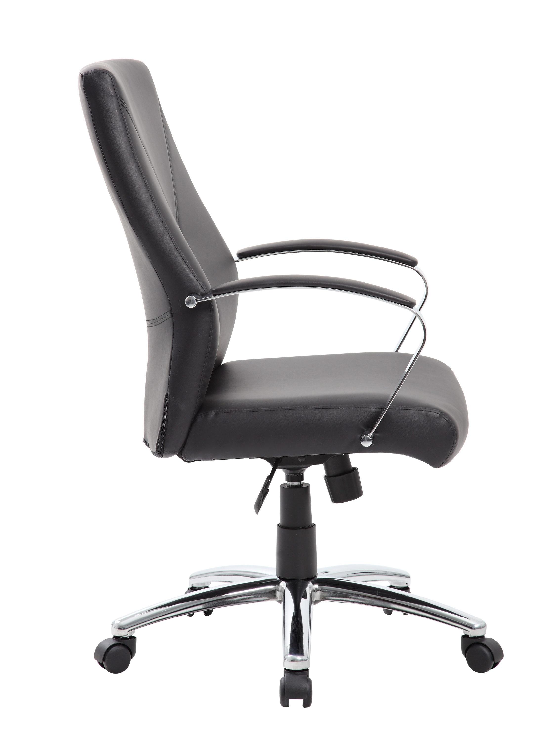Boss Office Products Leather Conference Chair
