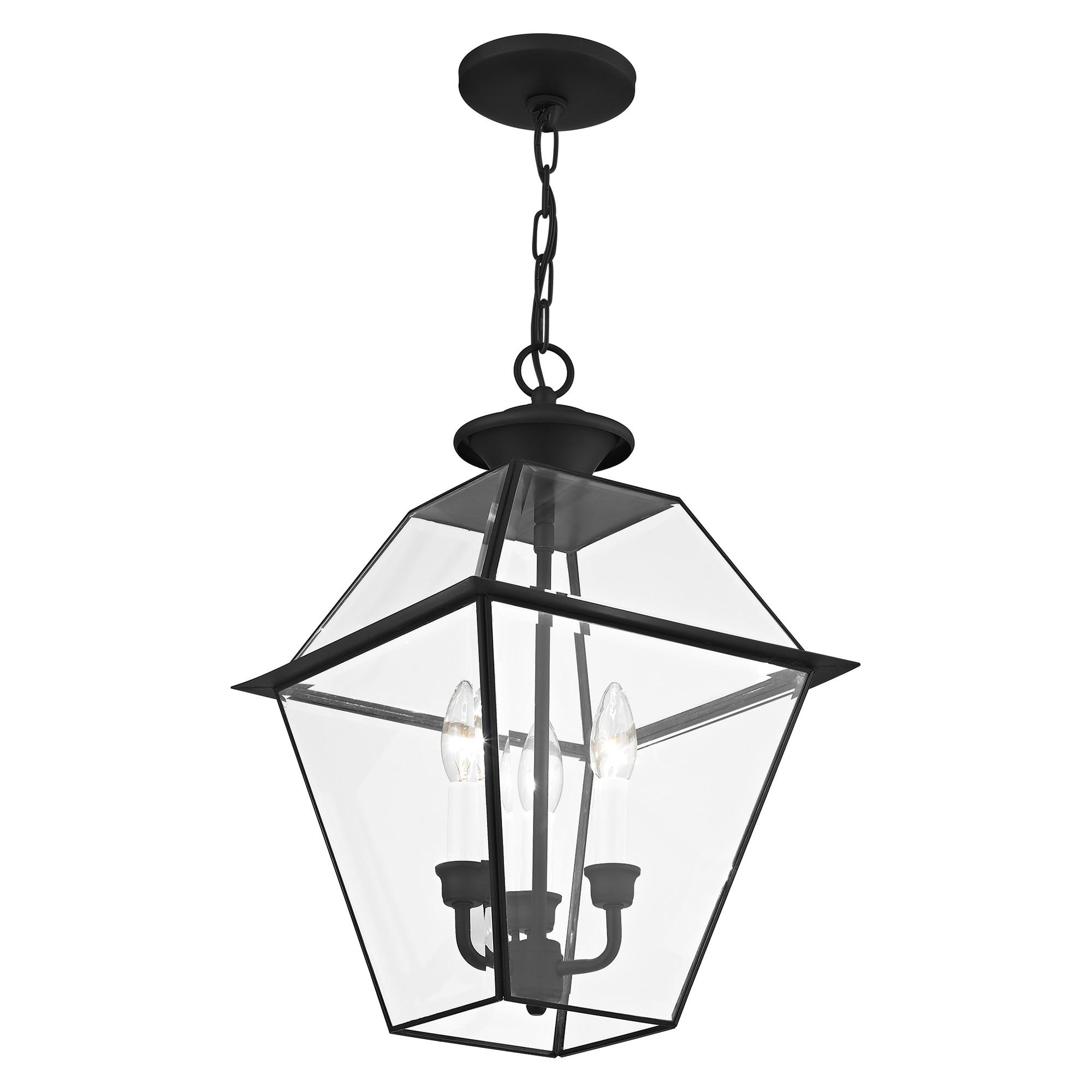 Livex Lighting Westover 3 - Light Pendant in  Black