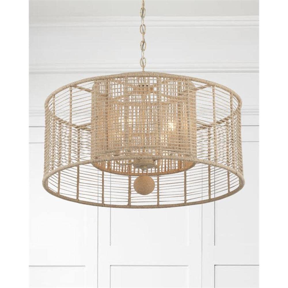 4 Light Chandelier-Burnished Silver Finish    -Traditional Installation Crystorama Lighting Jay-A5004-Bs