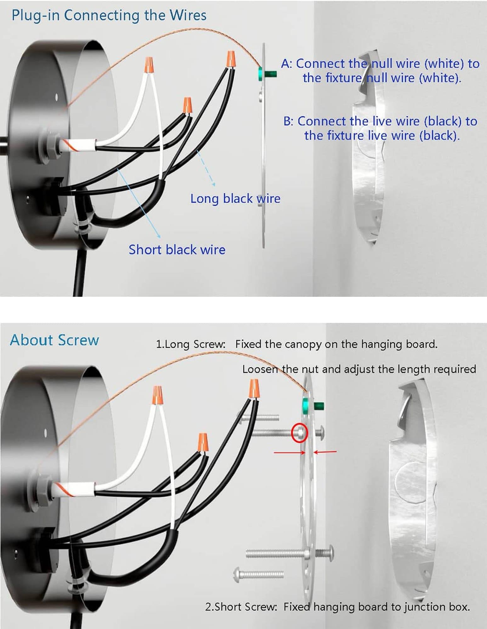 Claxy Black Plug in Wall Sconce Swing Arm Wall Lamp with Drum Fabric Shade
