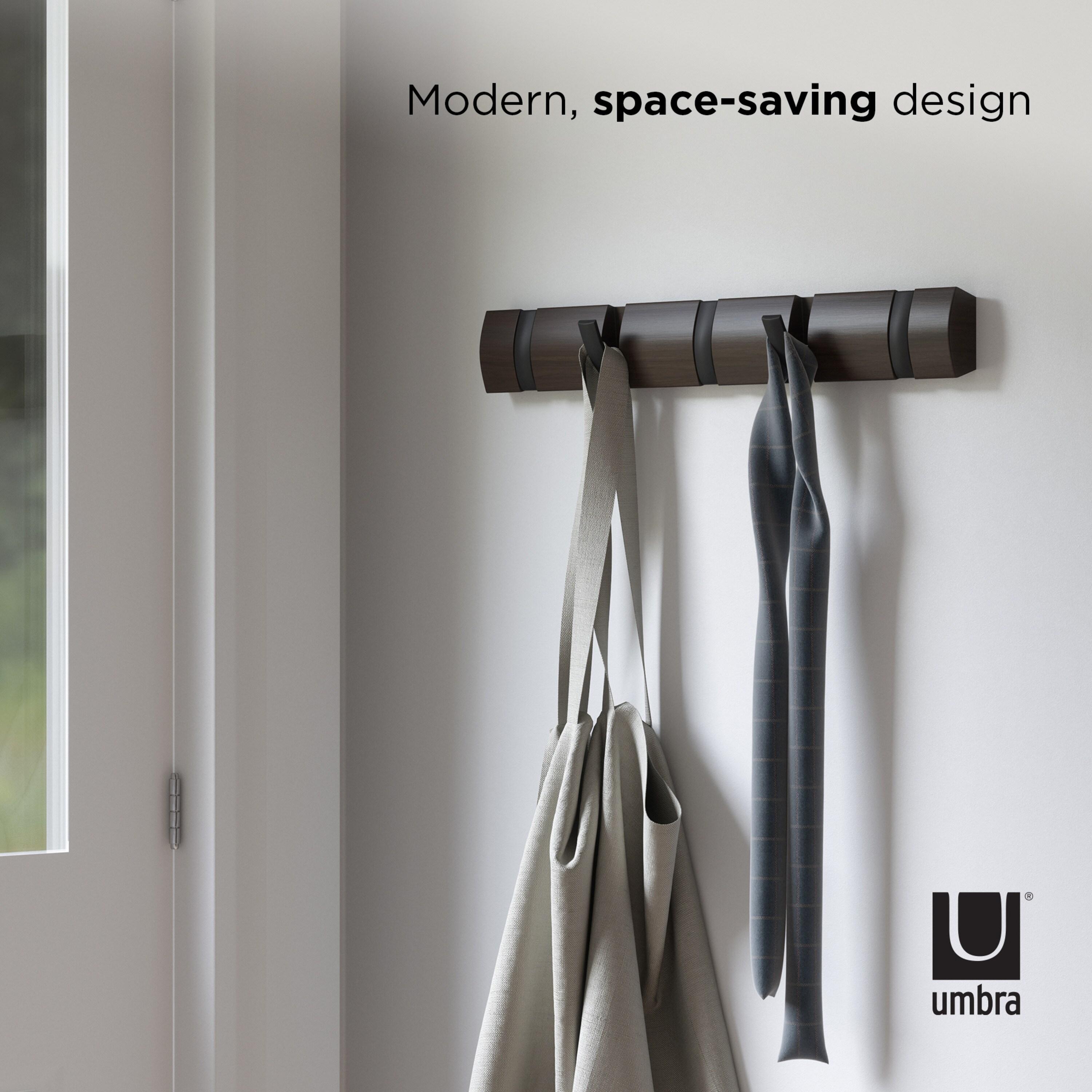Flip 5 - Hook Solid Wood Coat Rack