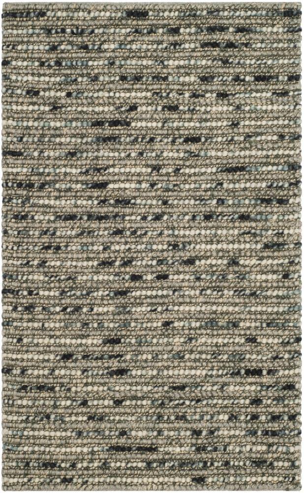 Bohemian BOH525 Hand Woven Area Rug - Grey/Multi - 4'x6' - Safavieh.