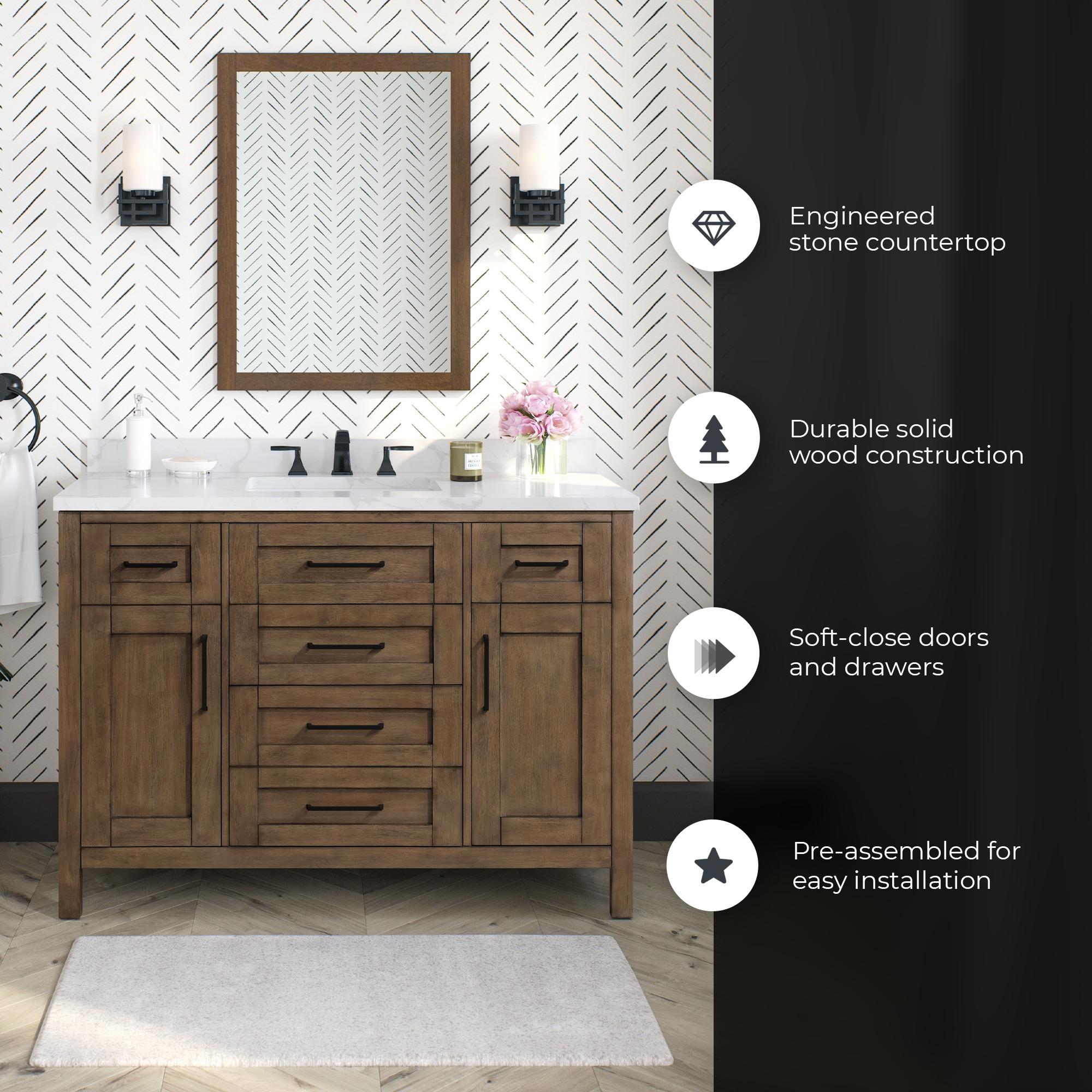 OVE Decors Tahoe 48" Single Bathroom Vanity