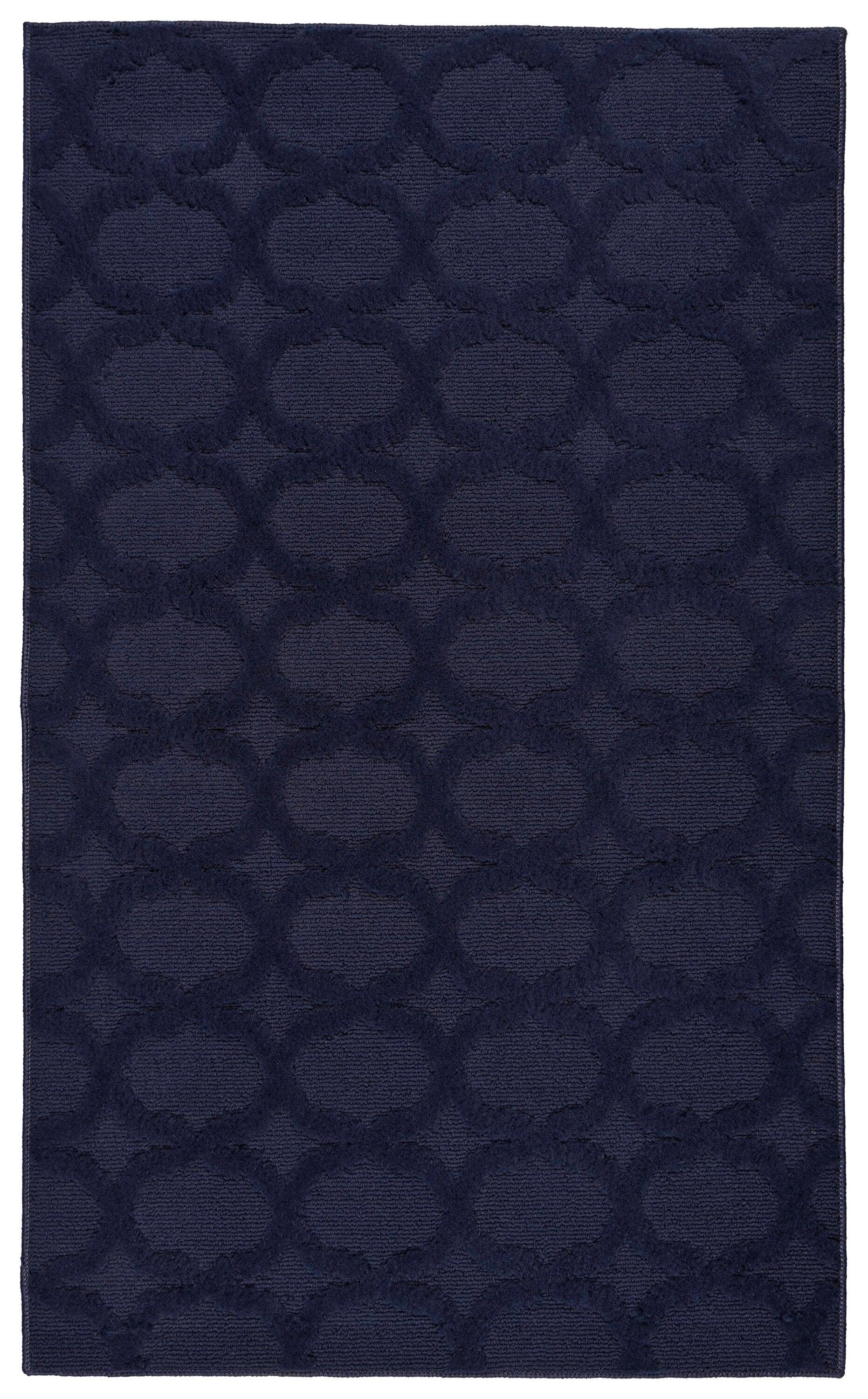 Garland Rug Sparta Navy Indoor Area Rug, 3' x 5'