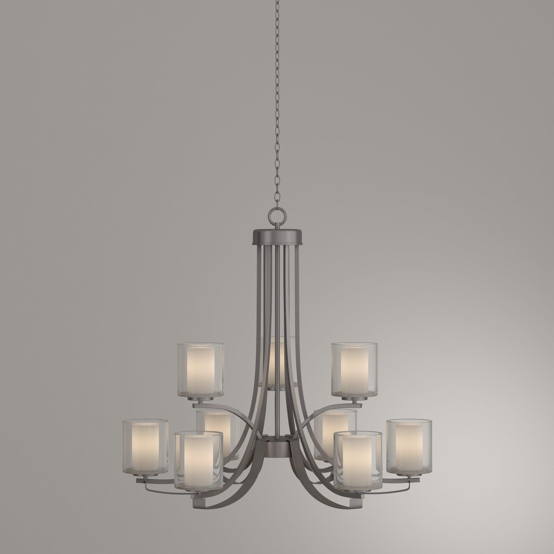 Minka Lavery - Parsons Studio - Chandelier 9 Light in Transitional Style - 28.5