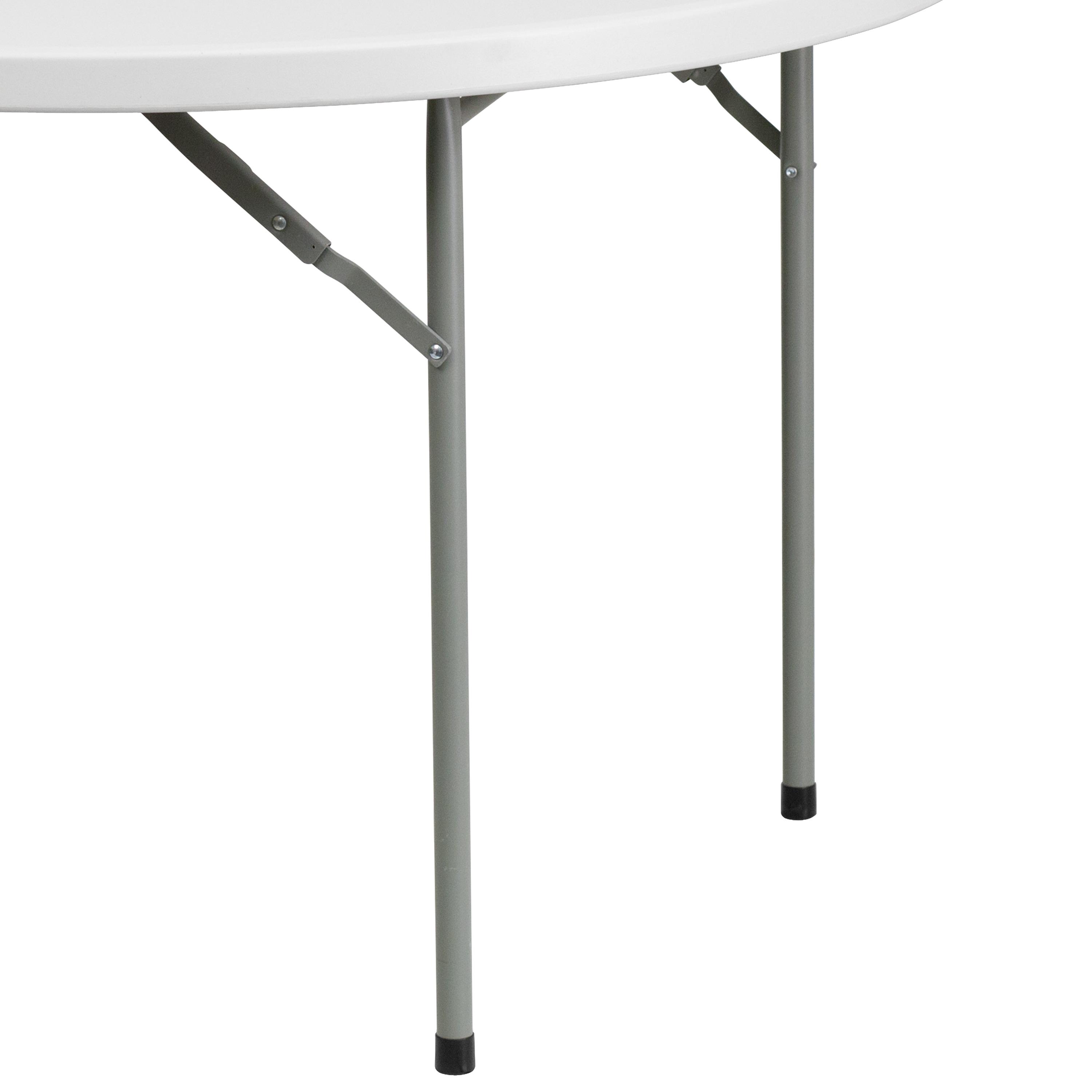 Parker 48" Round Plastic Event Folding Table by Flash Furniture