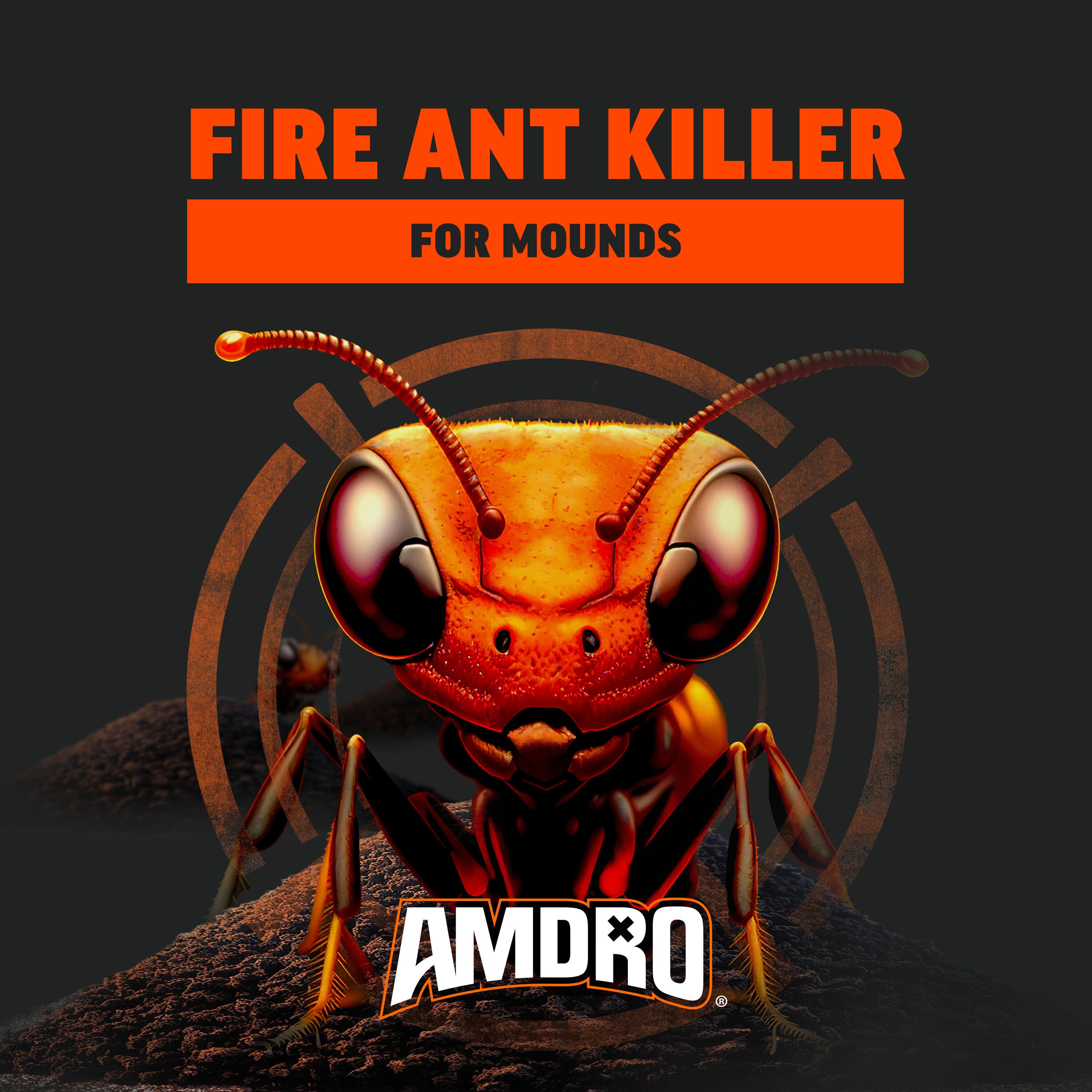 Amdro Outdoor Fire Ant Killer Bait for Mounds and Lawns, 1 lb.