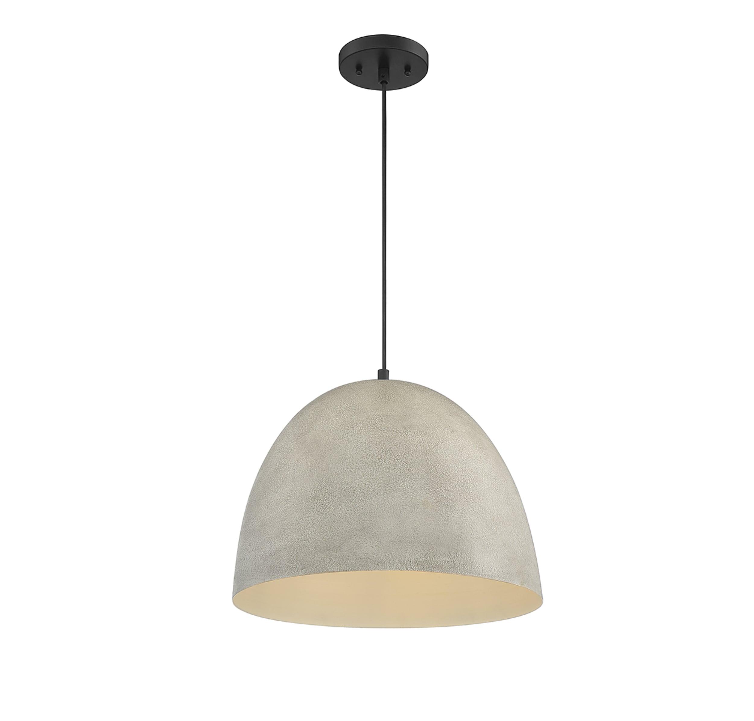 Kristen Single Light Metal Pendant