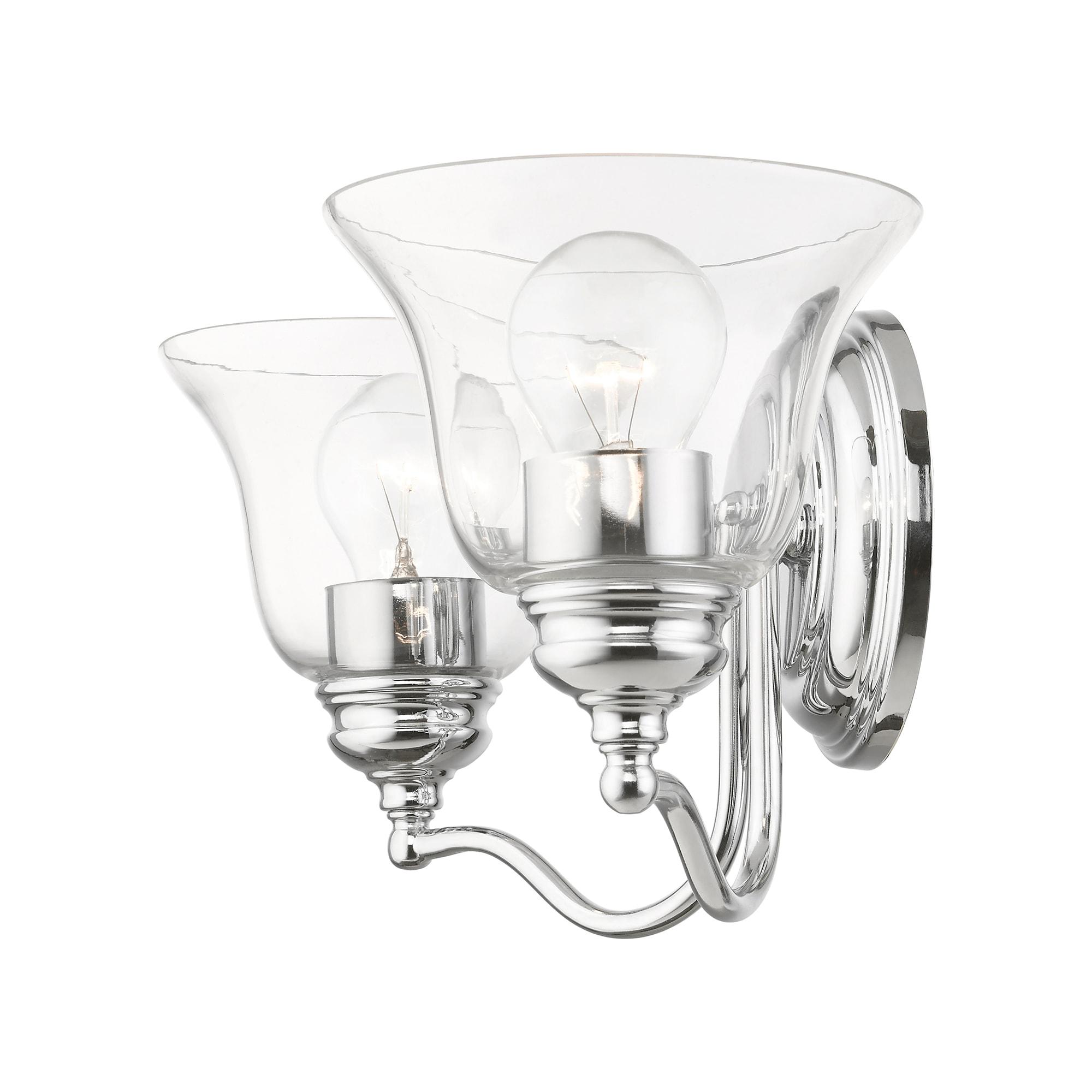 Livex Lighting Moreland 2 - Light Vanity in  Polished Chrome