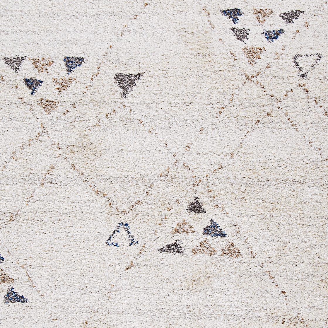 Couristan Bromley Jakarta Area Rug, 2' x 3'11", Ivory-Caramel-Black