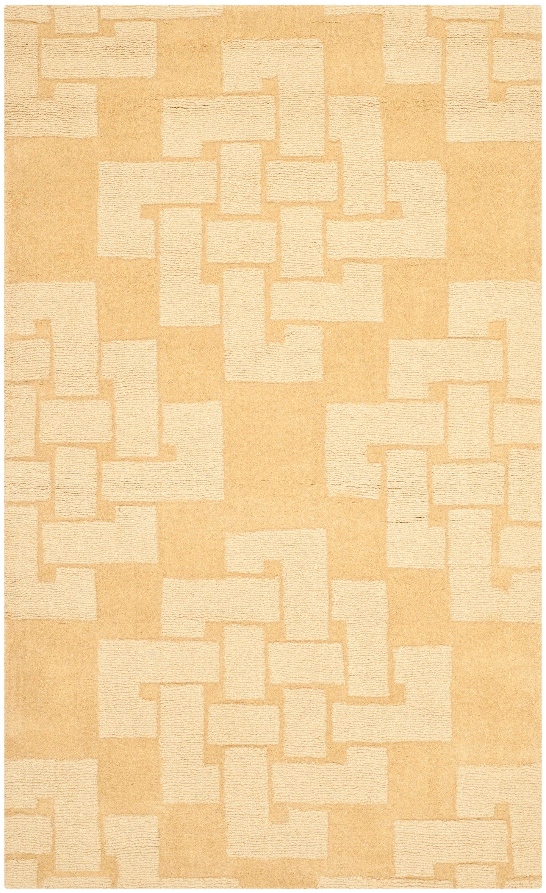Martha Stewart Hand Tufted Wool Pile Geometric Rug
