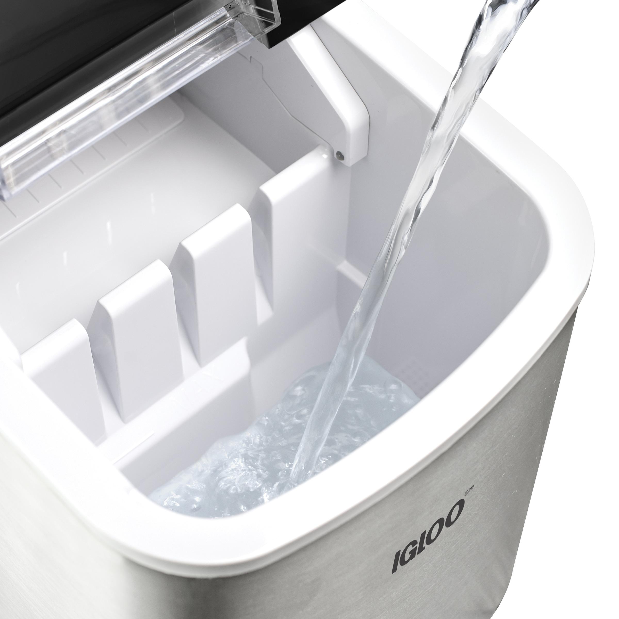 Igloo Igloo 26-Pound Automatic Self-Cleaning Portable Countertop Ice Maker Machine With Handle