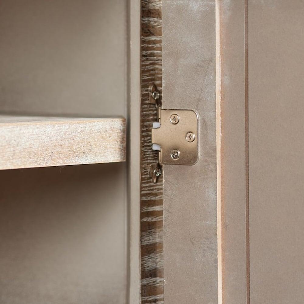 RELIABILT 200-Degree Adjustable Overlay Overlay Surface Self-Closing Satin nickel Cabinet Hinge , 5 Pairs ( 10 -Pieces)