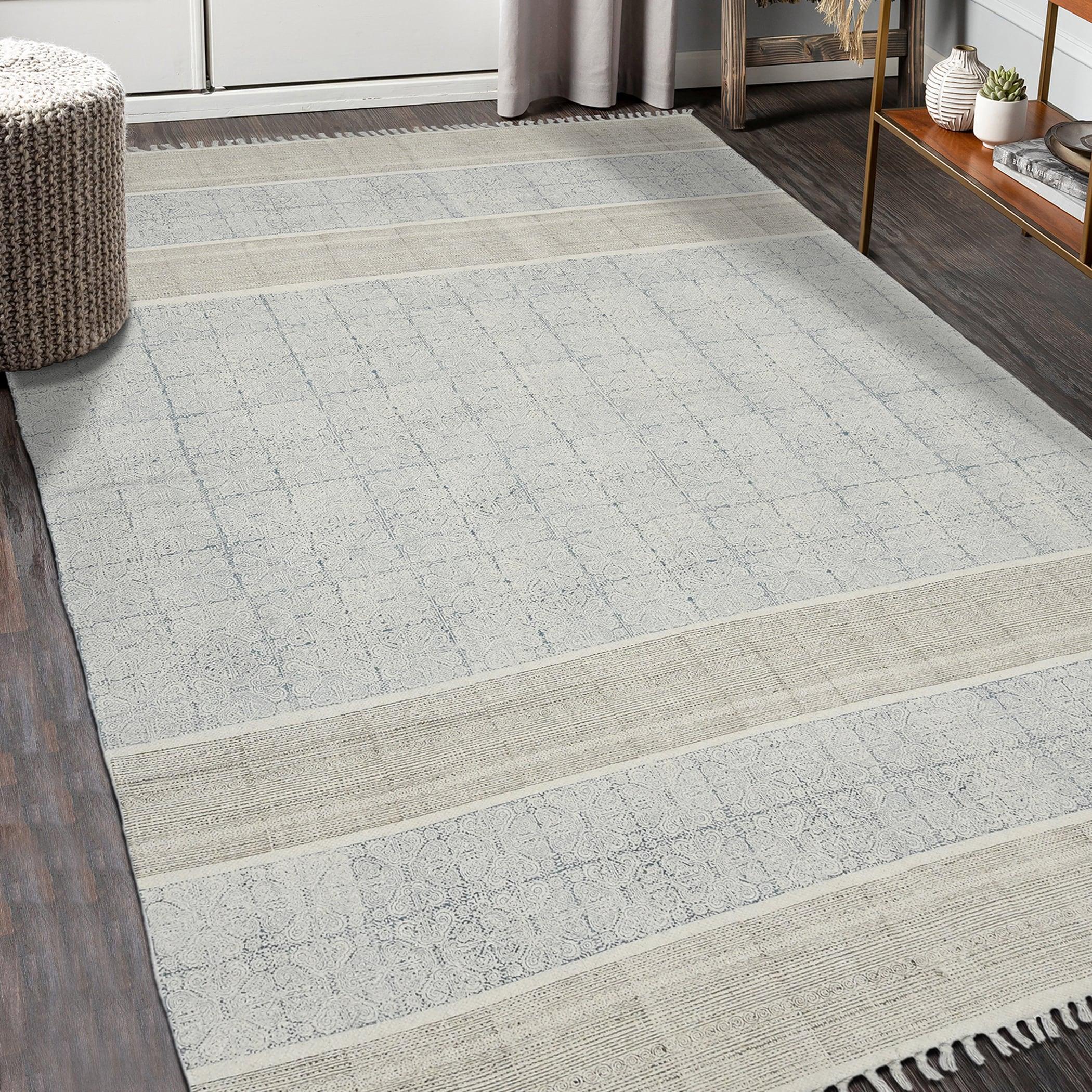 AMER Rugs Cresa Handmade Flatweave Cotton Area Rug