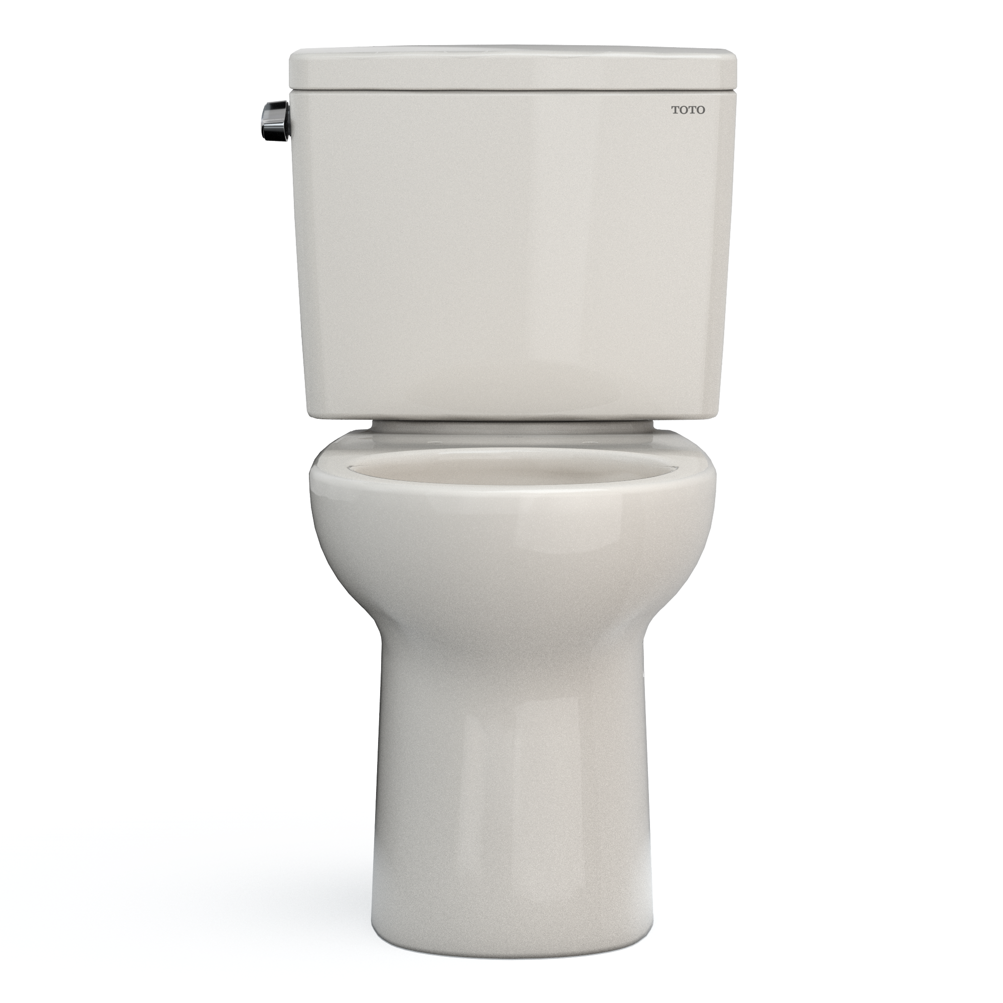 Drake® 1.6 GPF Round Two-Piece Toilet with Tornado Flush (Seat Not Included)