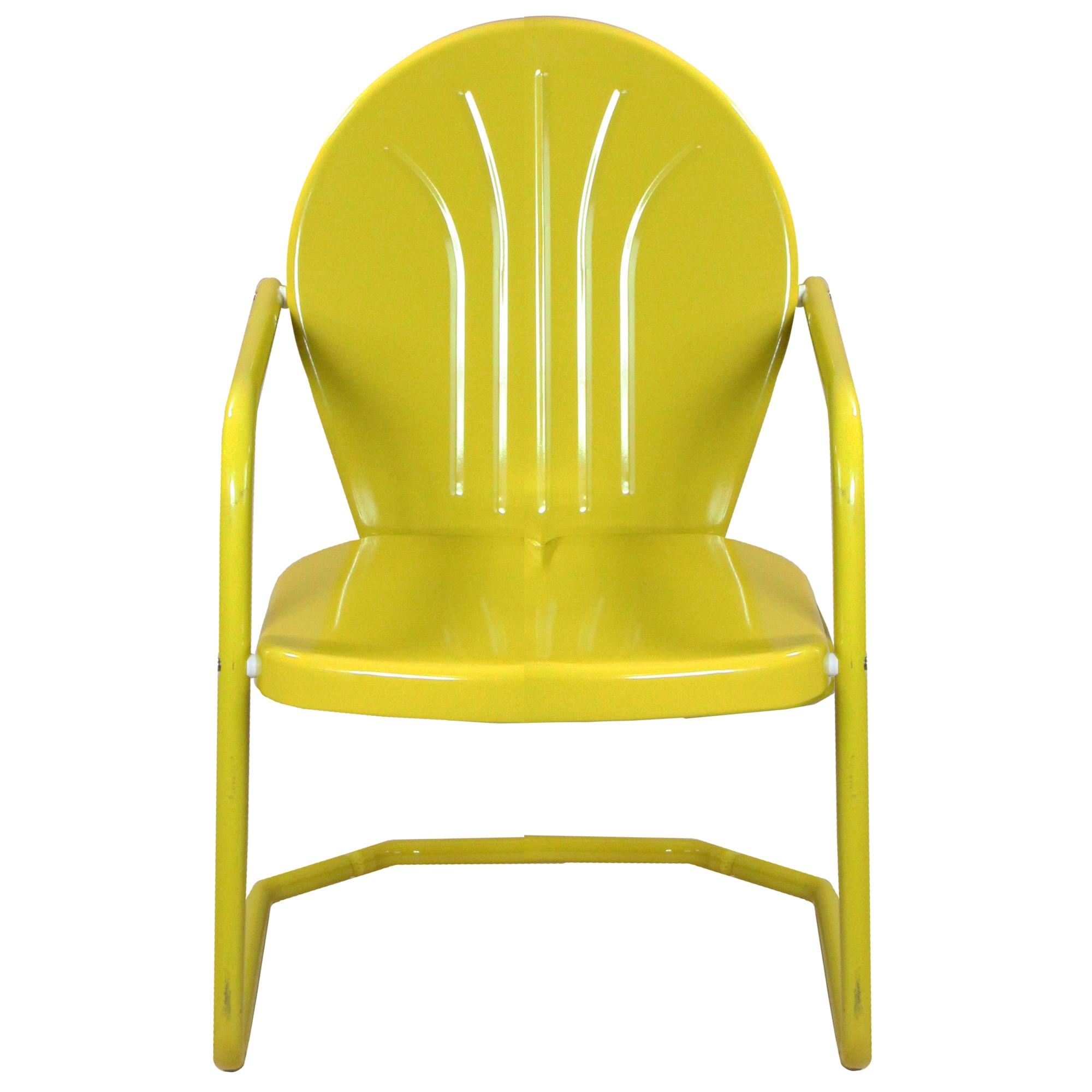 Northlight Seasonal 34-Inch Outdoor Retro Tulip Armchair