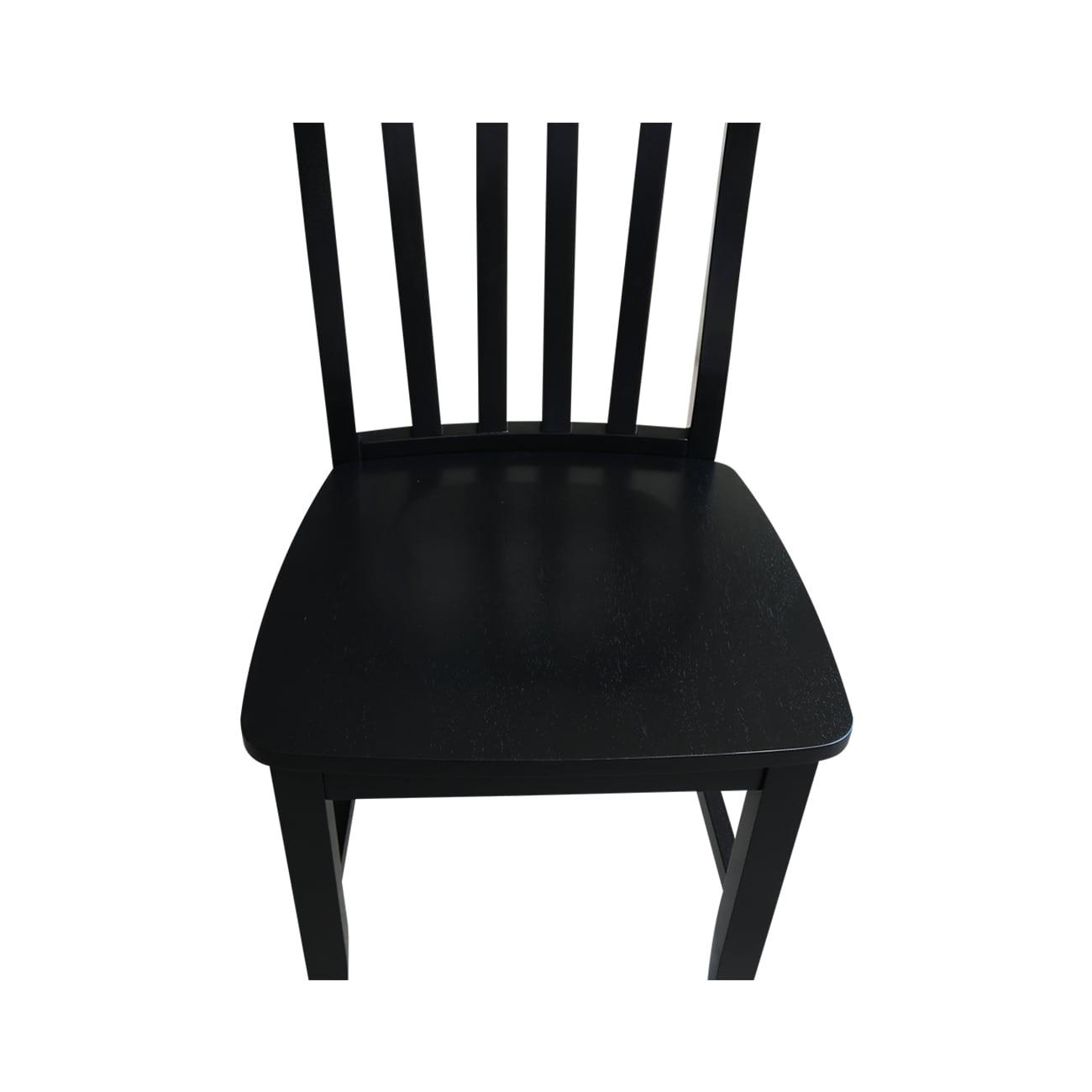 August Grove® Toby 18.5'' H Solid Wood Side Chair (Set of 2)