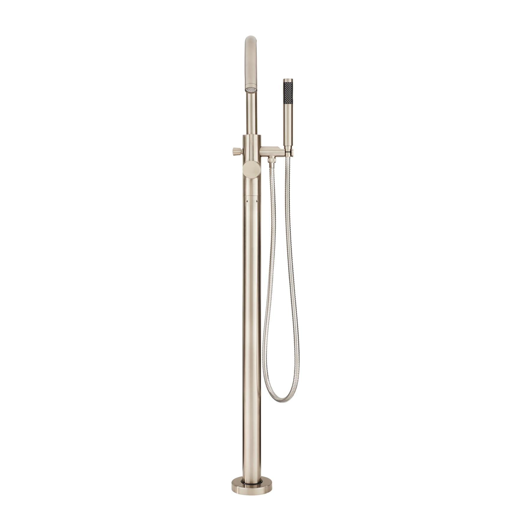 Single Handle Floor Mounted Freestanding Tub Filler Trim