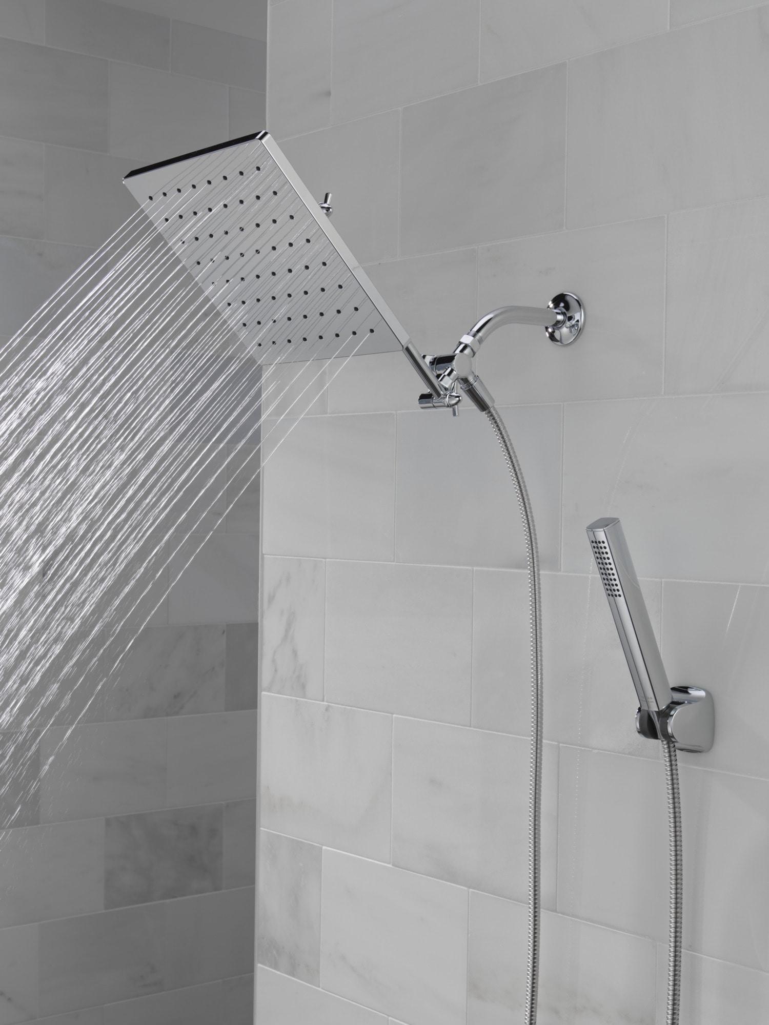 10-inch Raincan Shower Head and Hand Held Shower Combo, Rainfall Shower Head and Hand Shower