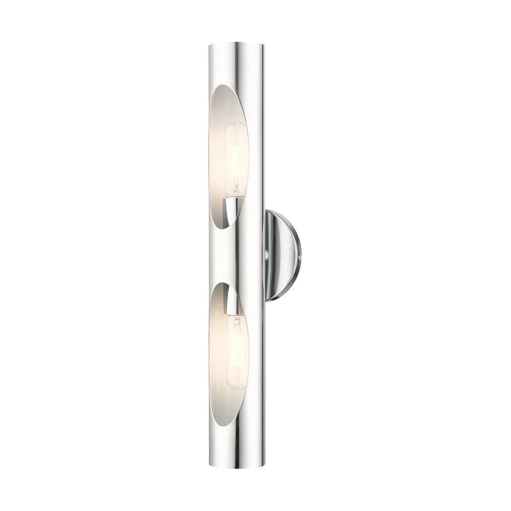 Livex Lighting Novato 2 - Light Wall Light in  Polished Chrome