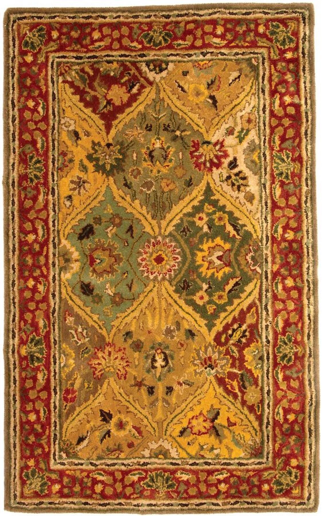 Heritage HG111 Handmade Accent Rug - 3'x5' - Multi - Safavieh