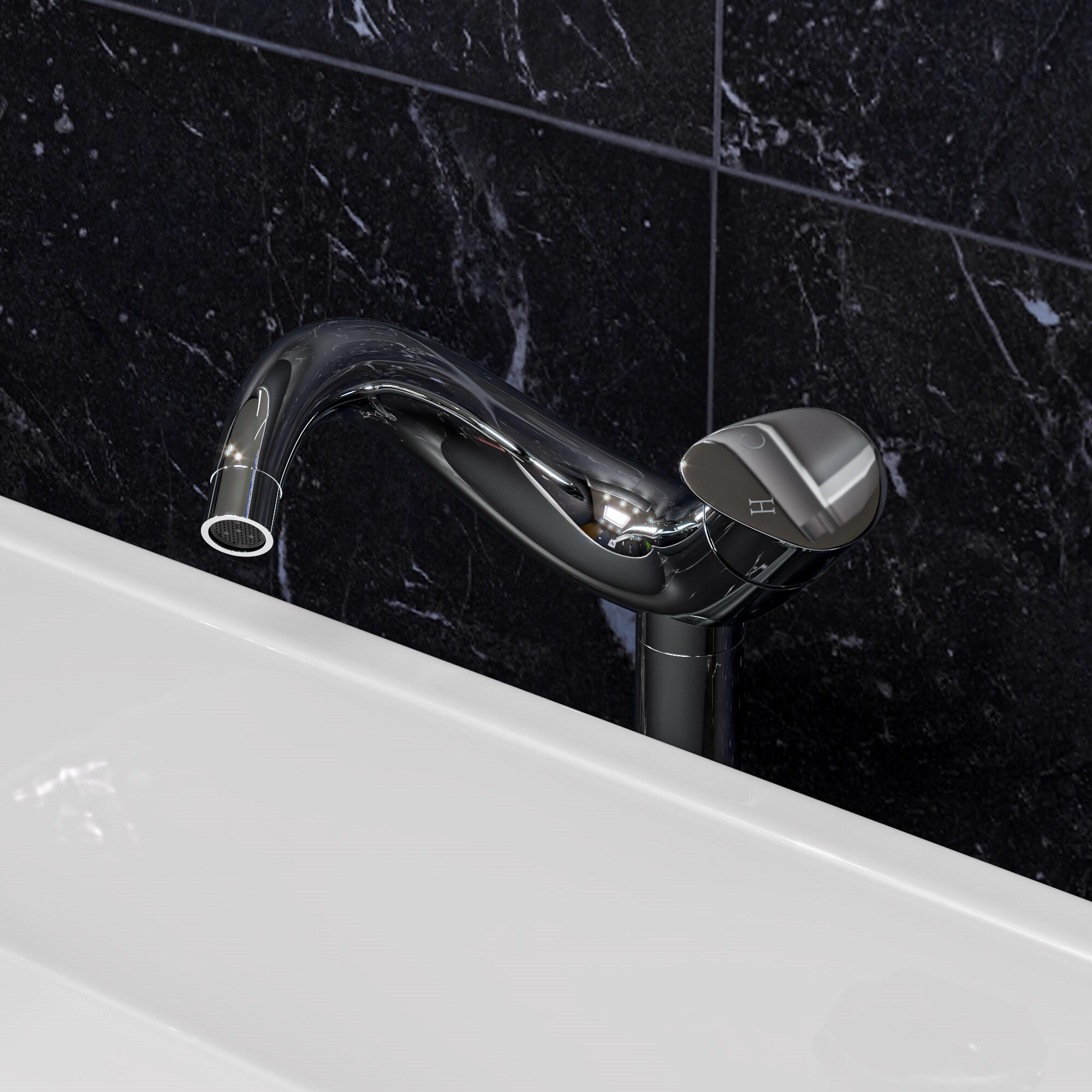 Wave Vessel Sink Faucet Single-handle Bathroom Faucet