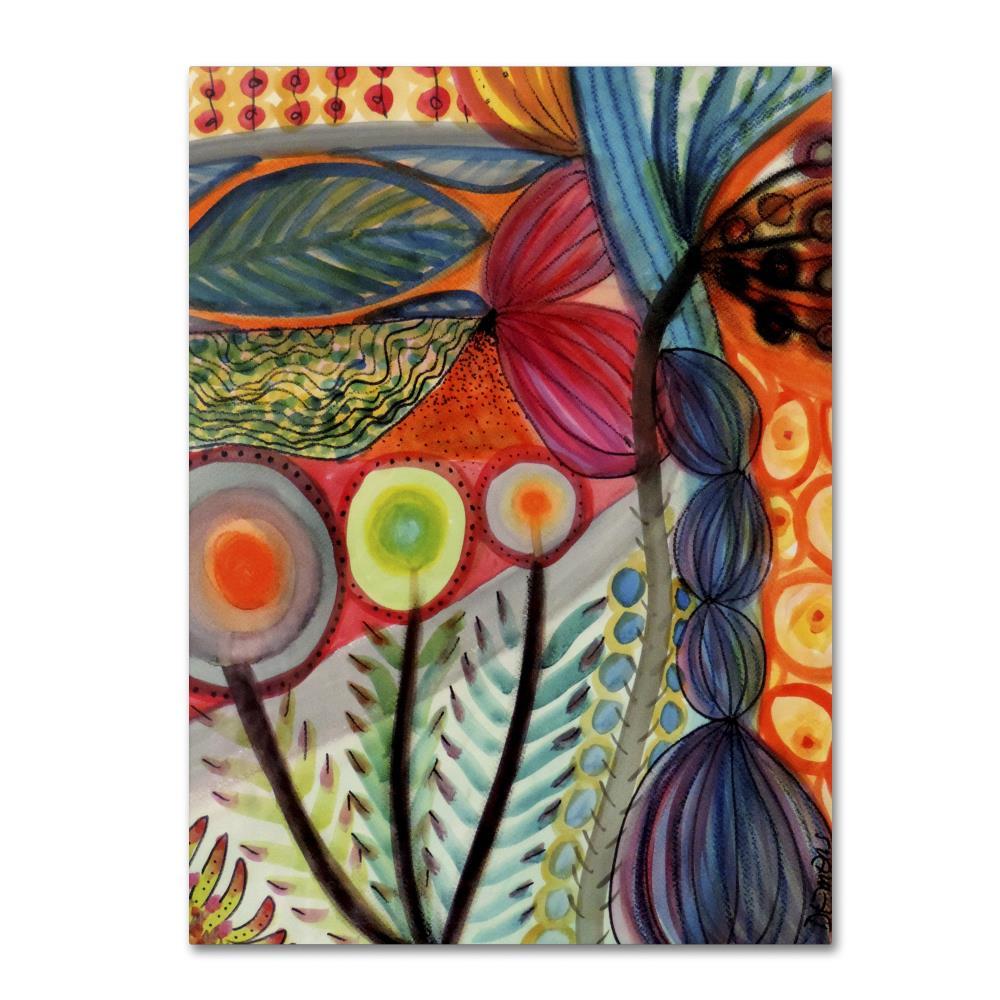 Trademark Fine Art -Sylvie Demers 'Vivaces' Canvas Art - 18''x24''