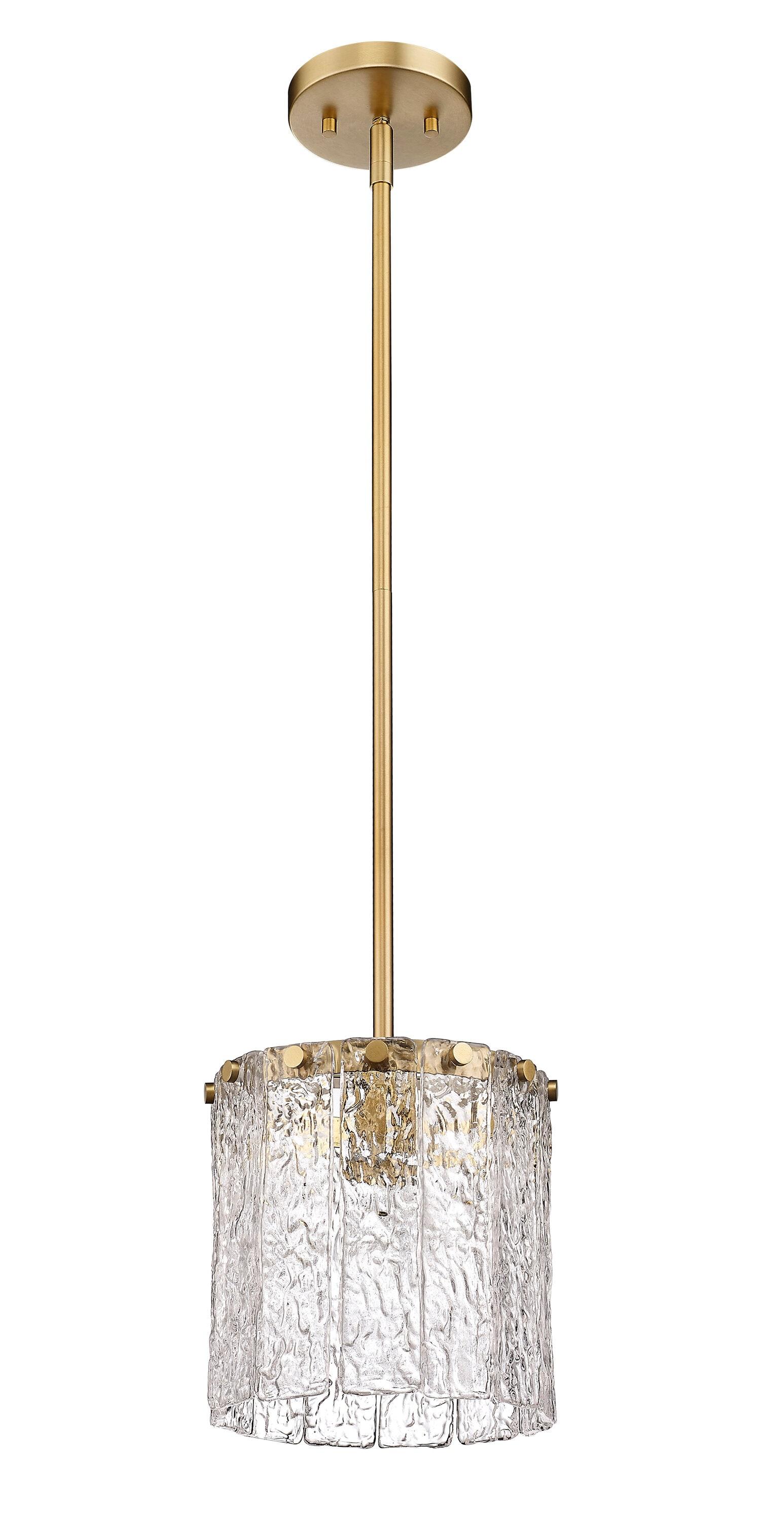 Z-Lite Glacier 1 - Light Pendant in  Modern Gold