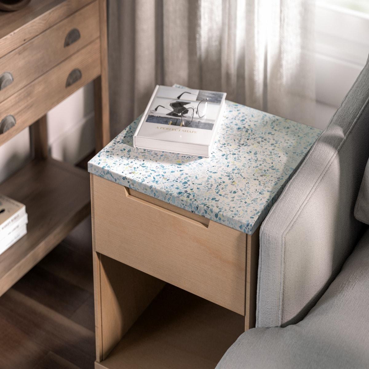 EasyLiner Premium Removable Adhesive Peel & Stick Wallpaper, Sea Glass, 20 in. x 18 ft.