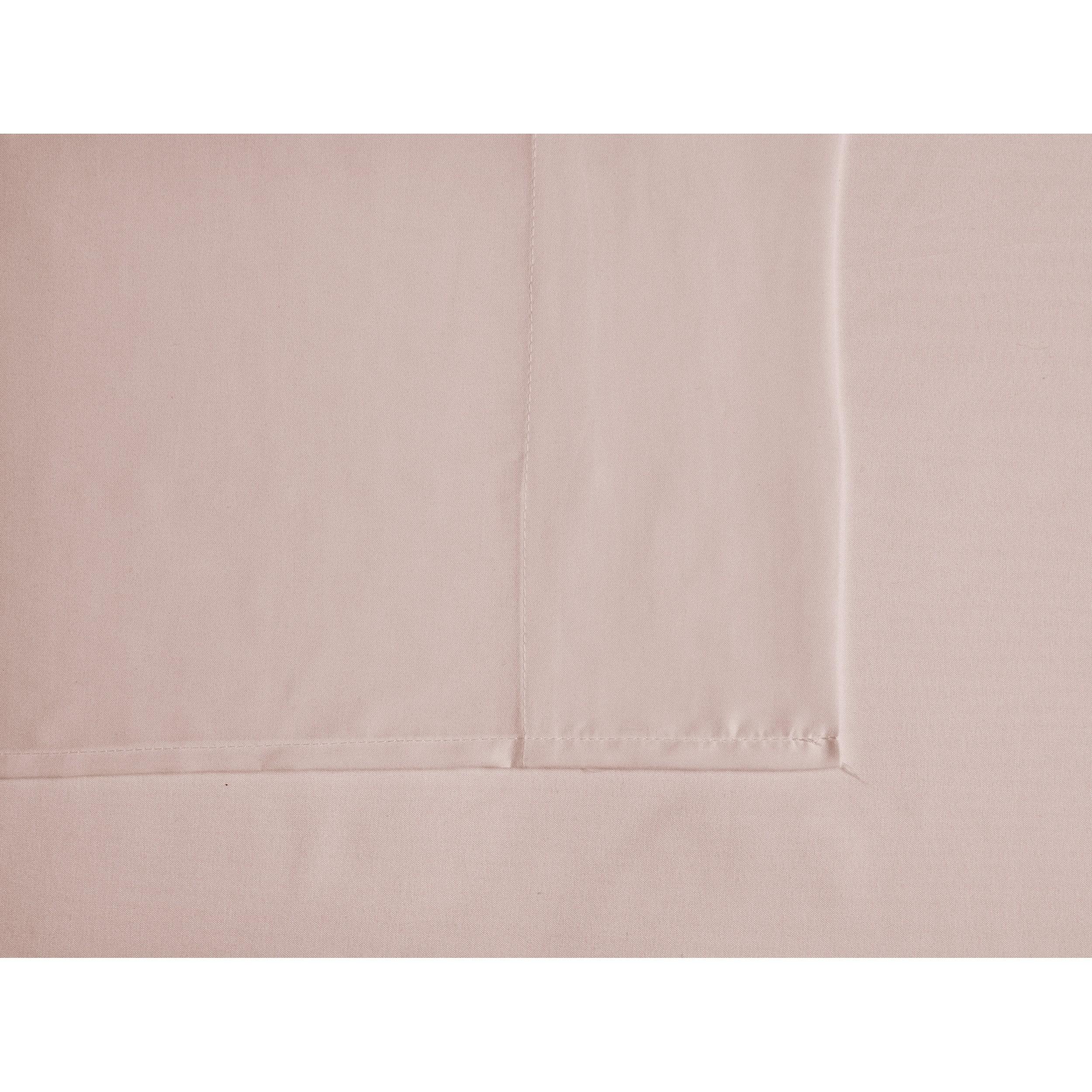 Swift Home | 4-Piece Solid Microfiber Sheet Set Blush Queen