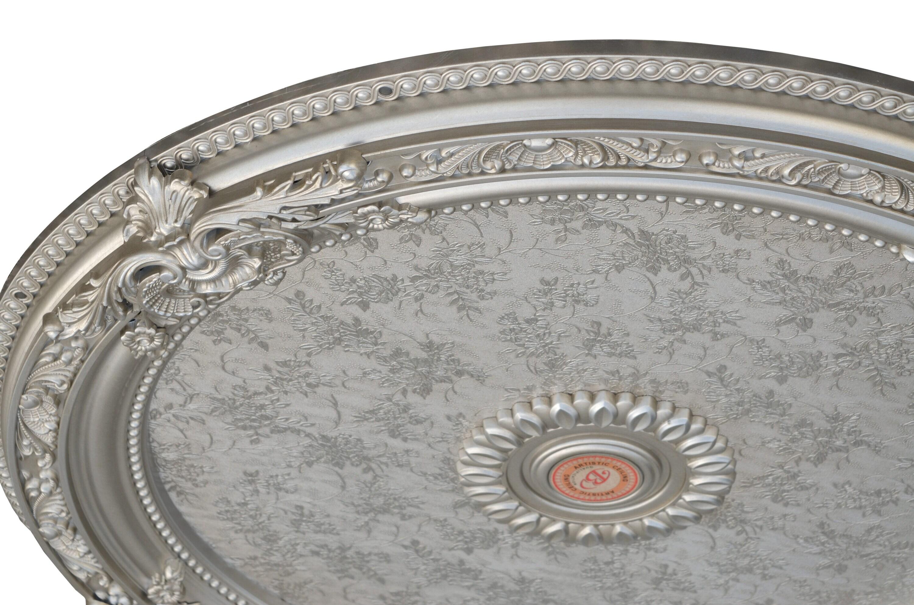 Round Chandelier Ceiling Medallion