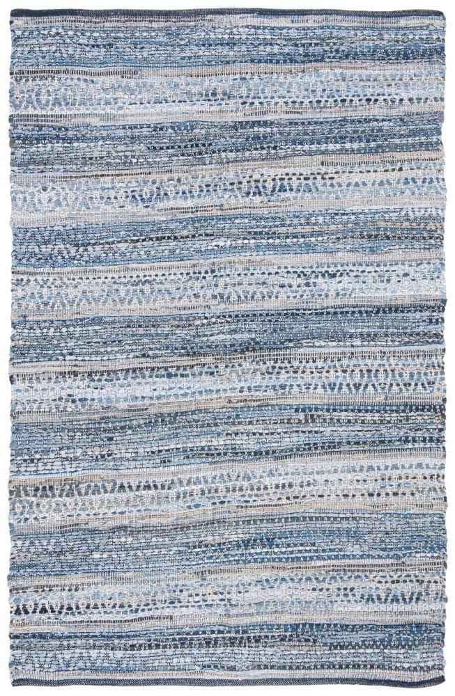 Bungalow Rose Montauk Hand Woven Performance Geometric Rug