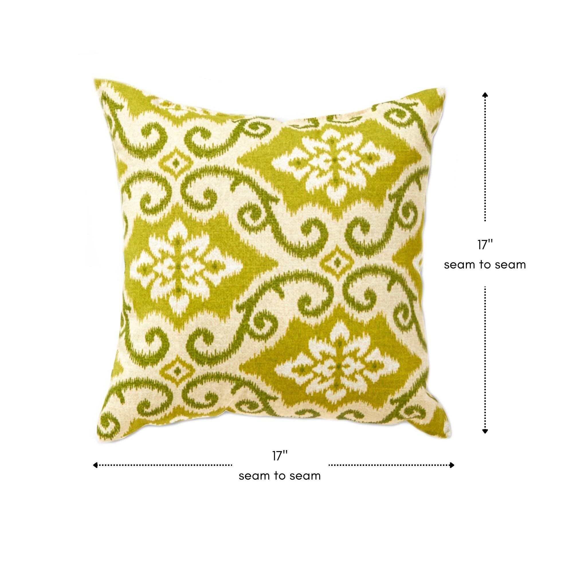 Indoor/Outdoor Reversible Throw Pillow