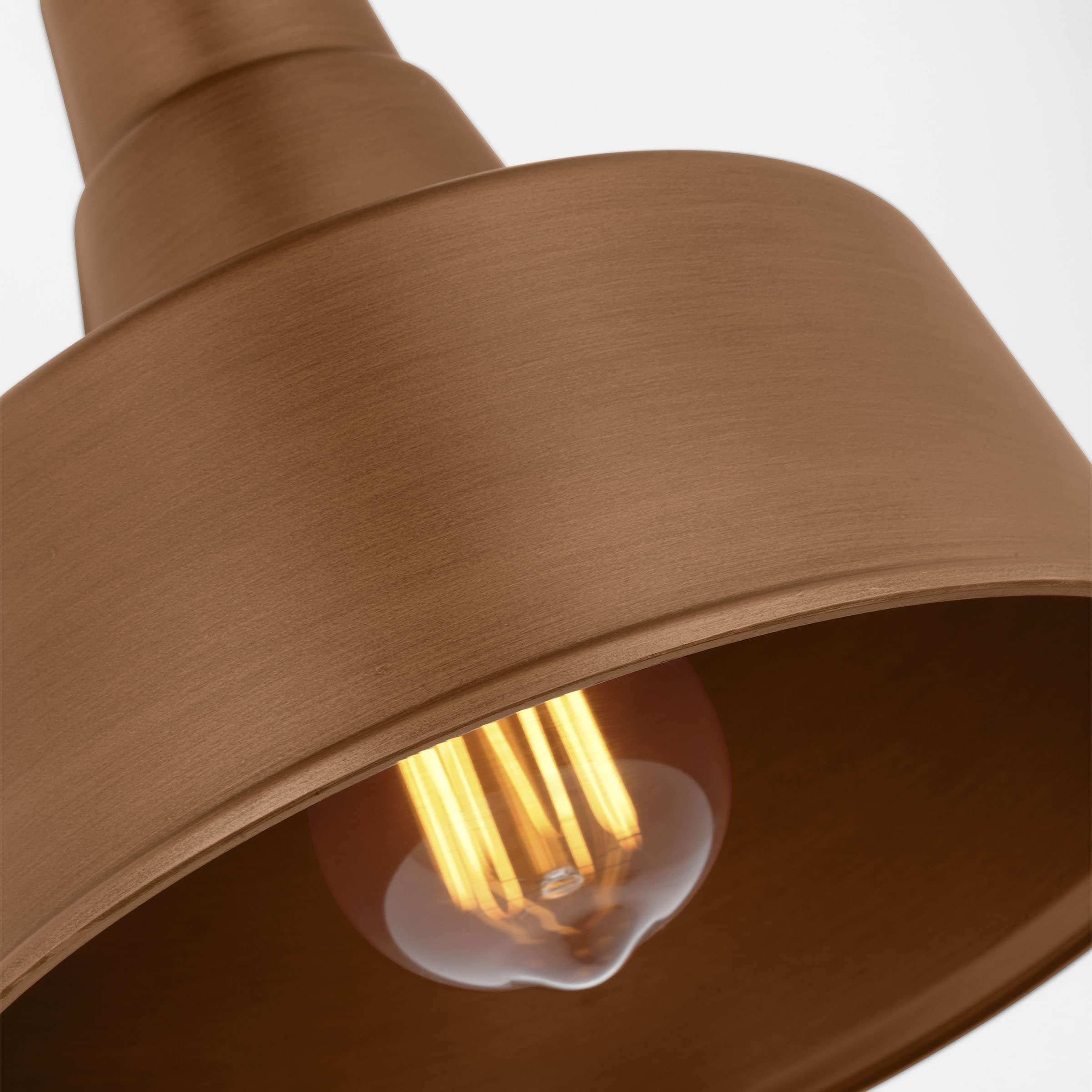 Single Light Dome Outdoor Wall Light