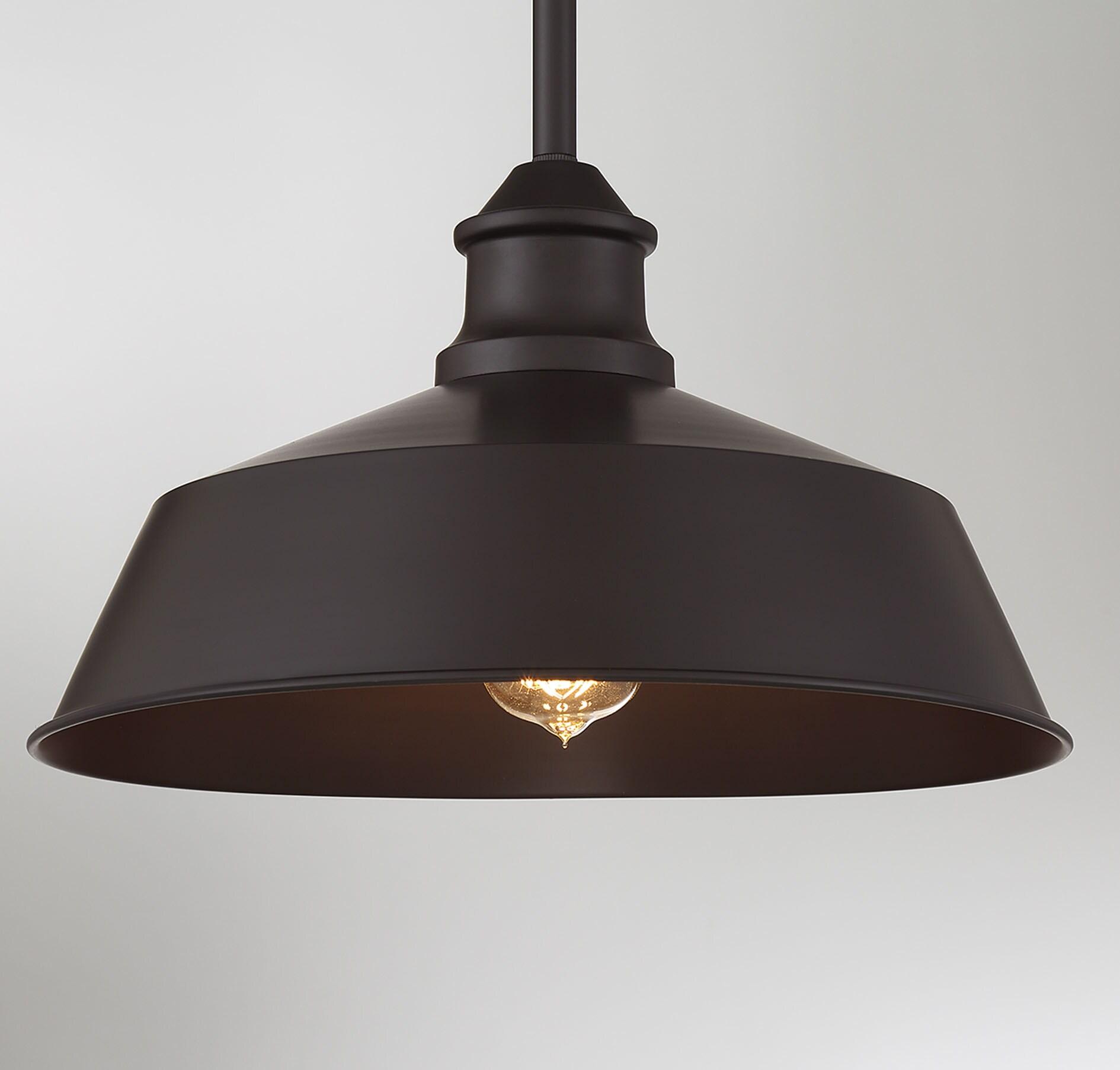 Trade Winds Grady 1-Light Pendant in Oil Rubbed Bronze